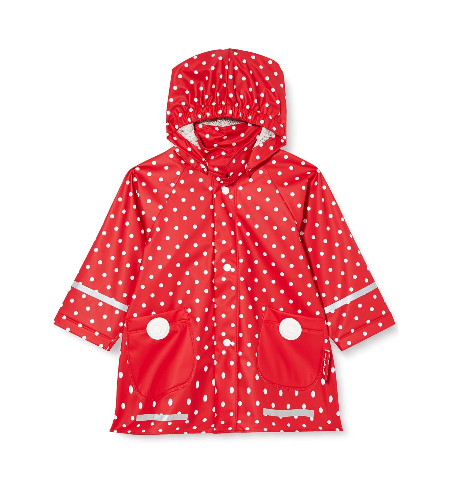 Playshoes Unisex Kid's Red Dots Raincoat - Windproof and Waterproof - Buy Online on SooperMarket.com