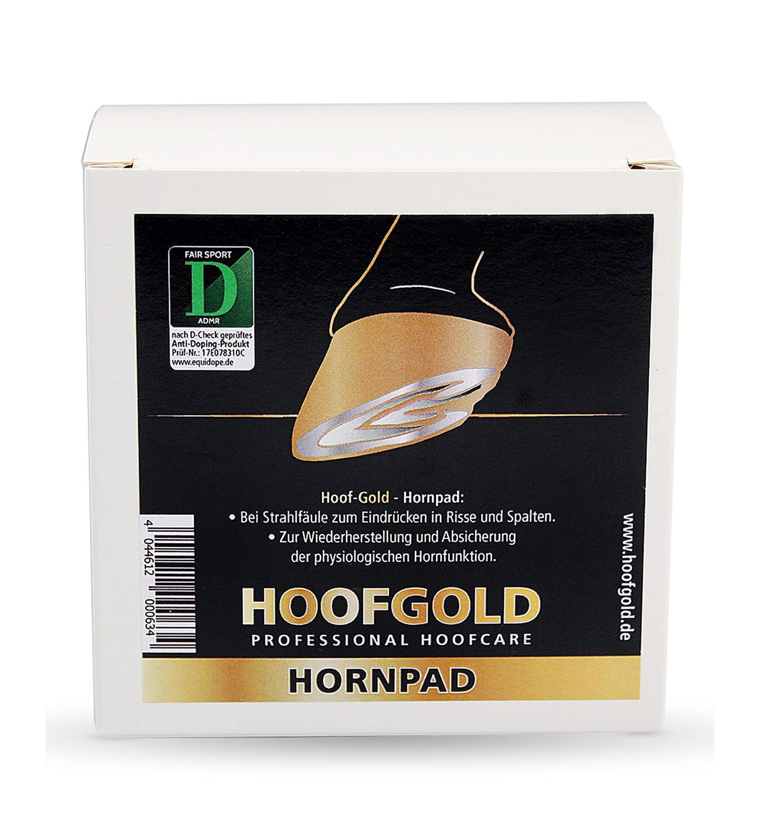 HOOFGOLD Hornpad for Horses - 10 Pads for Effective Thrush and Frog Care | International Shipping - Buy Online on SooperMarket.com