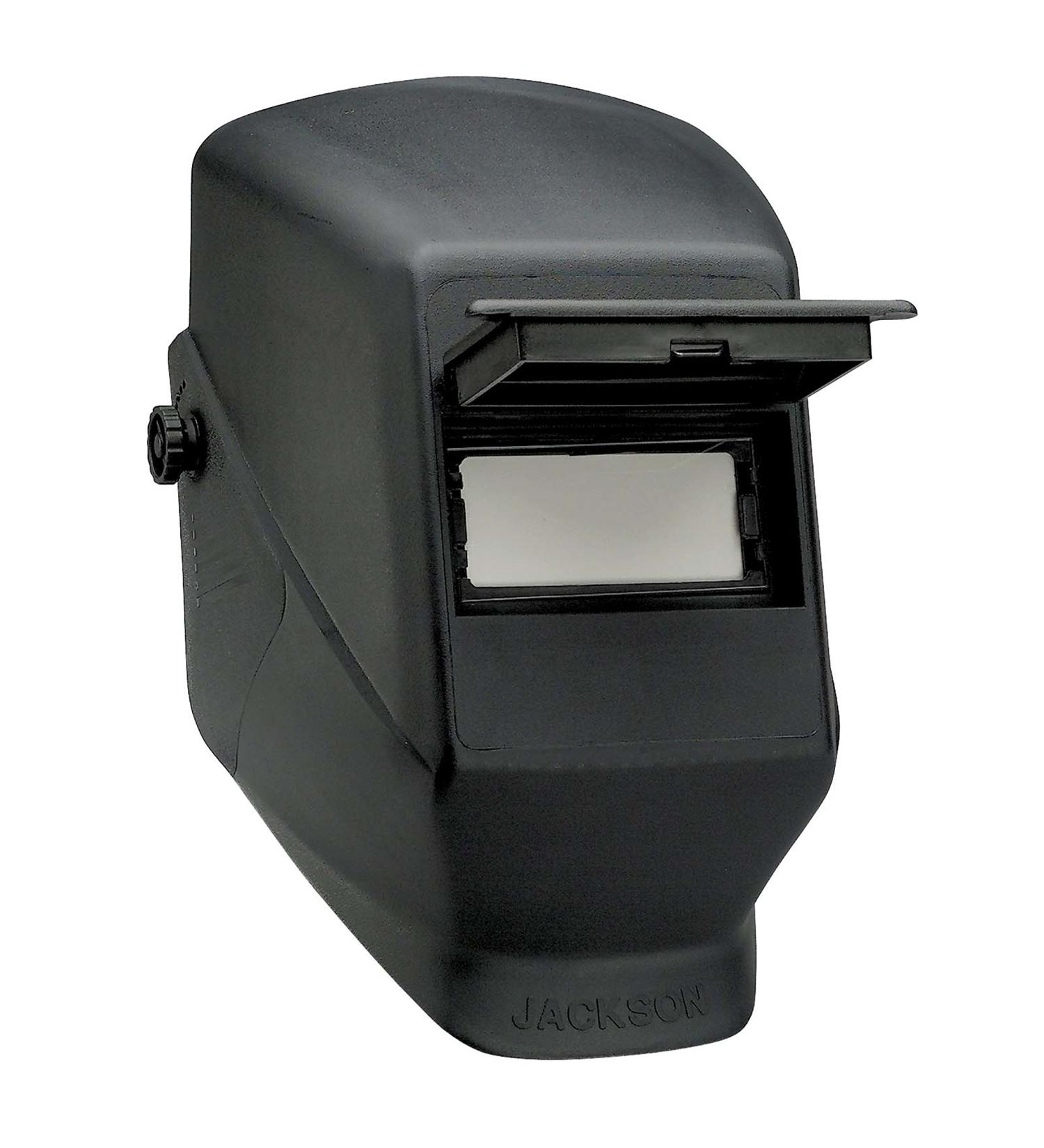 JACKSON SAFETY* W10 HSL 2 Passive Welding Helmet Black with 386 Cap Adapter