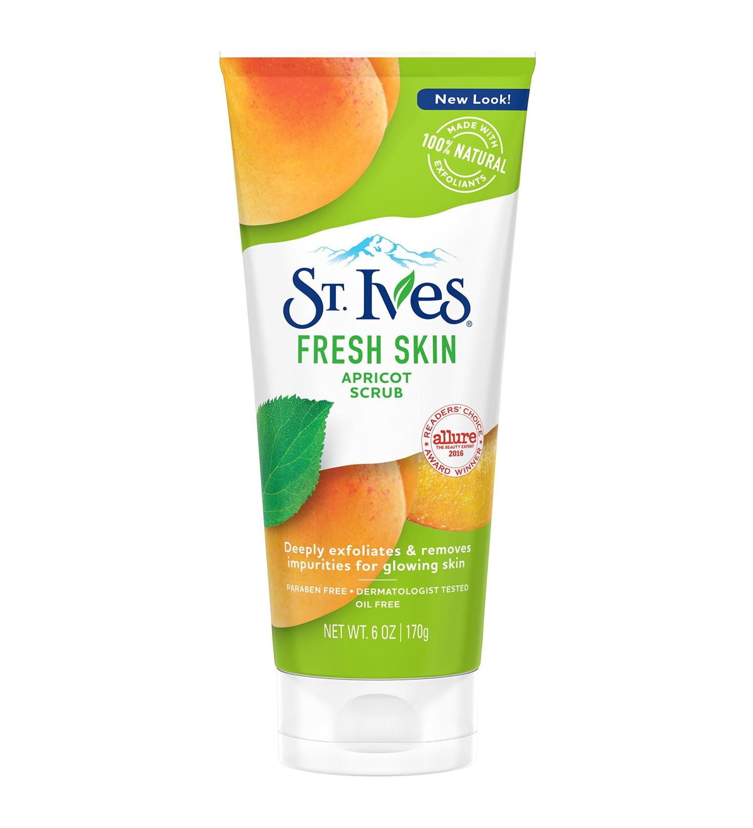 St. Ives Apricot Scrub Invigorating 150 ml - Exfoliating Foot Scrub - Buy Online on SooperMarket.com
