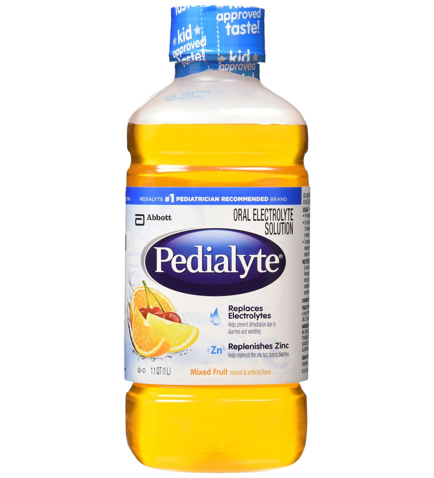 Pedialyte Electrolyte Solution - Fruit Flavor - 1L - Buy Online on SooperMarket.com