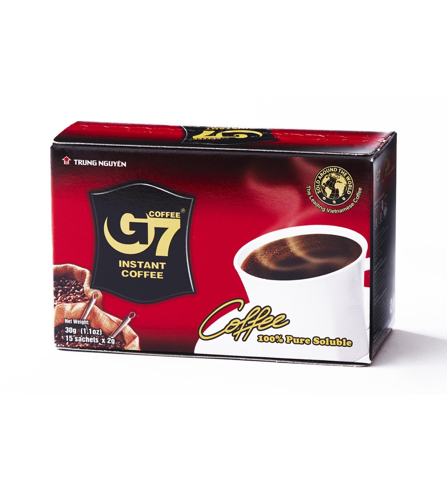 Instant Vietnamese Coffee 15 Sachets 30g by Trung Nguyen G7 - Buy Online on SooperMarket.com