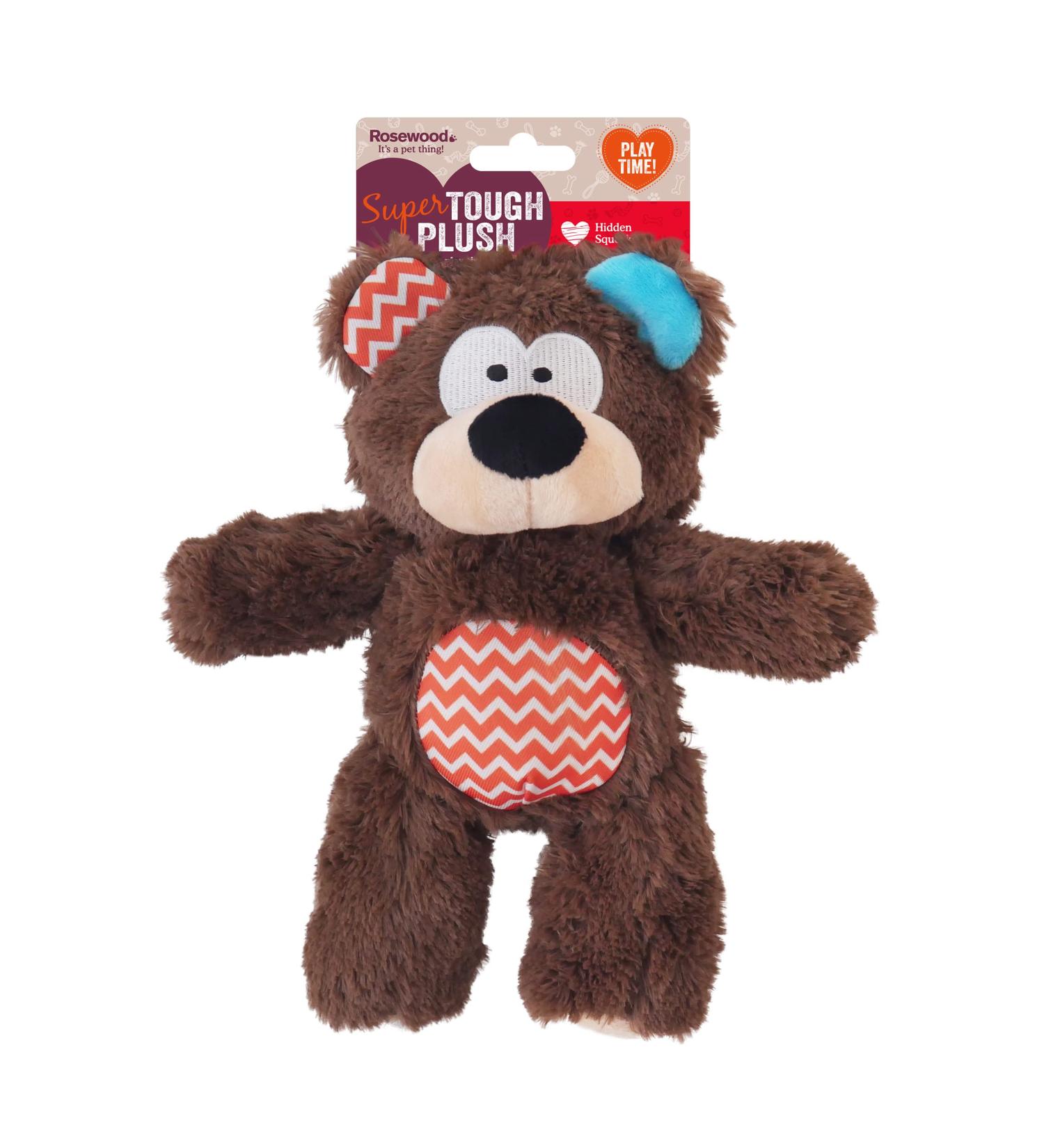 Rosewood Multi-Function Tough Dog Toy with Rope Core And Squeaker clear for All Breed Sizes - Buy Online on SooperMarket.com