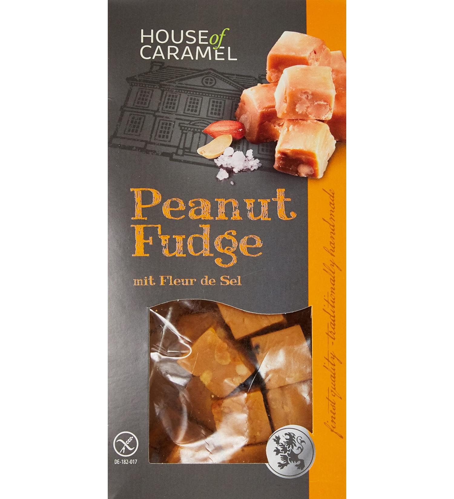 Buy House of Caramel Peanut Fudge with Fleur de Sel - 120g International Shipping Available - Buy Online on SooperMarket.com