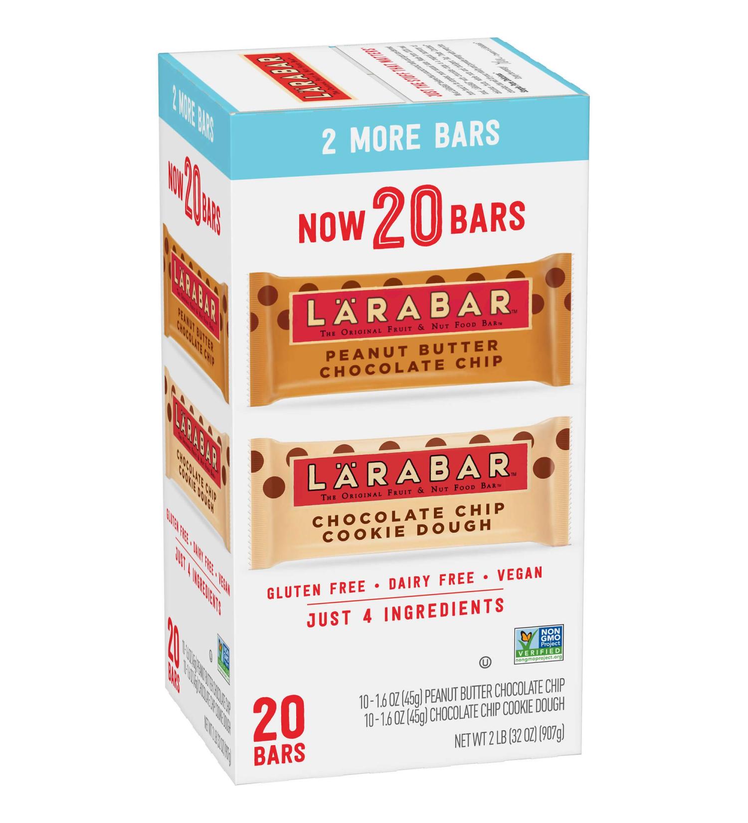 Larabar Variety Pack - 20 Count (Pack of 1) for Delicious Snacking Options - Buy Online on SooperMarket.com