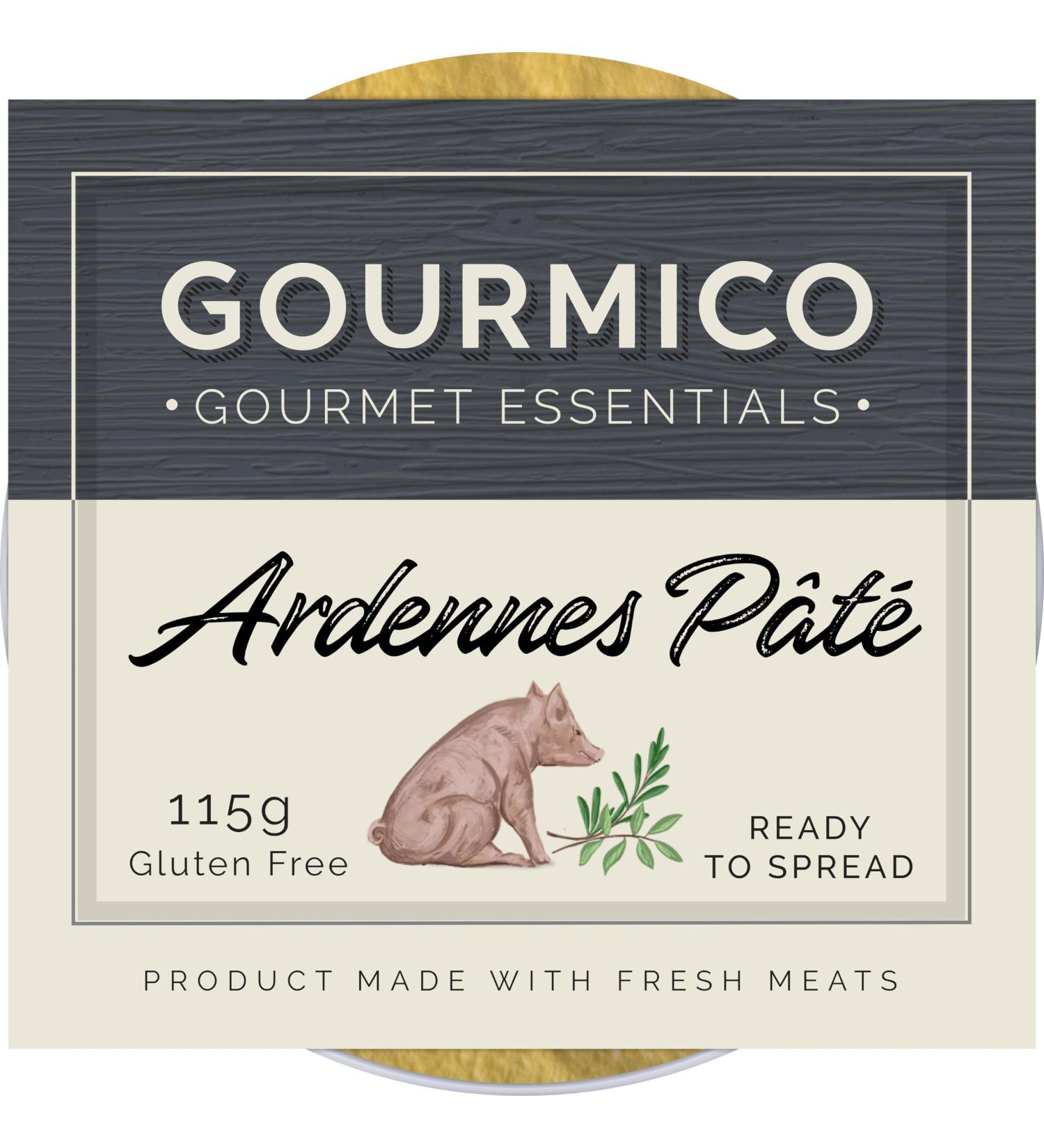 GOURMICO - Ardennes P t Delicate Texture Rich Flavour Great for Entertaining 8 x 115g