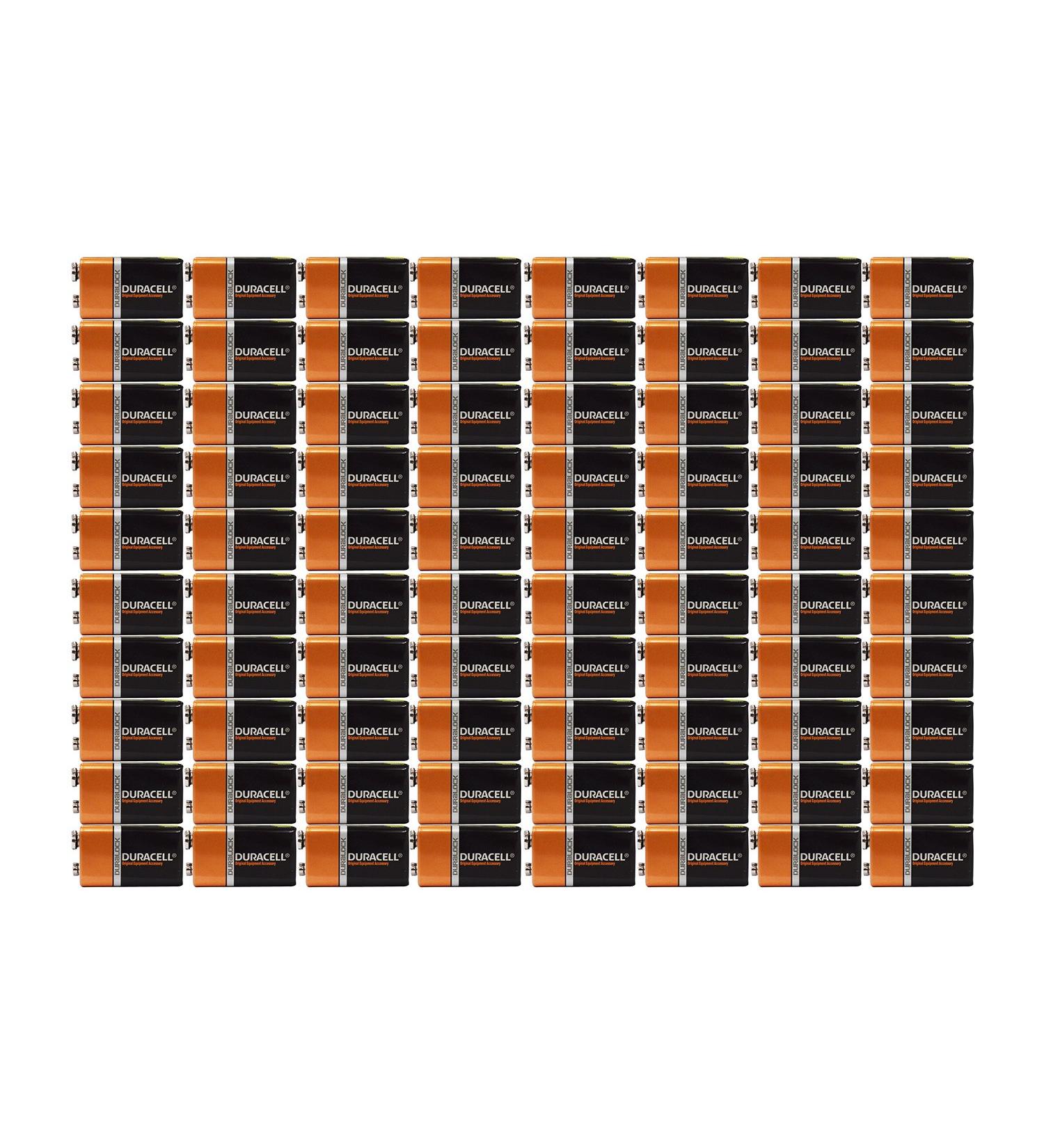 Bulk Pack of 80 Duracell Duralock MN1604 9V Alkaline Batteries - Long-lasting Power for All Devices - Ships Internationally - Buy Online on SooperMarket.com