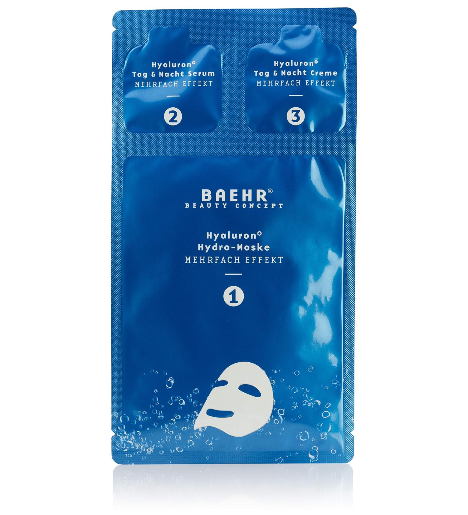 Baehr Beauty Concept - Hyaluron Hydro Fleece Mask 350 G (Pack of 3)