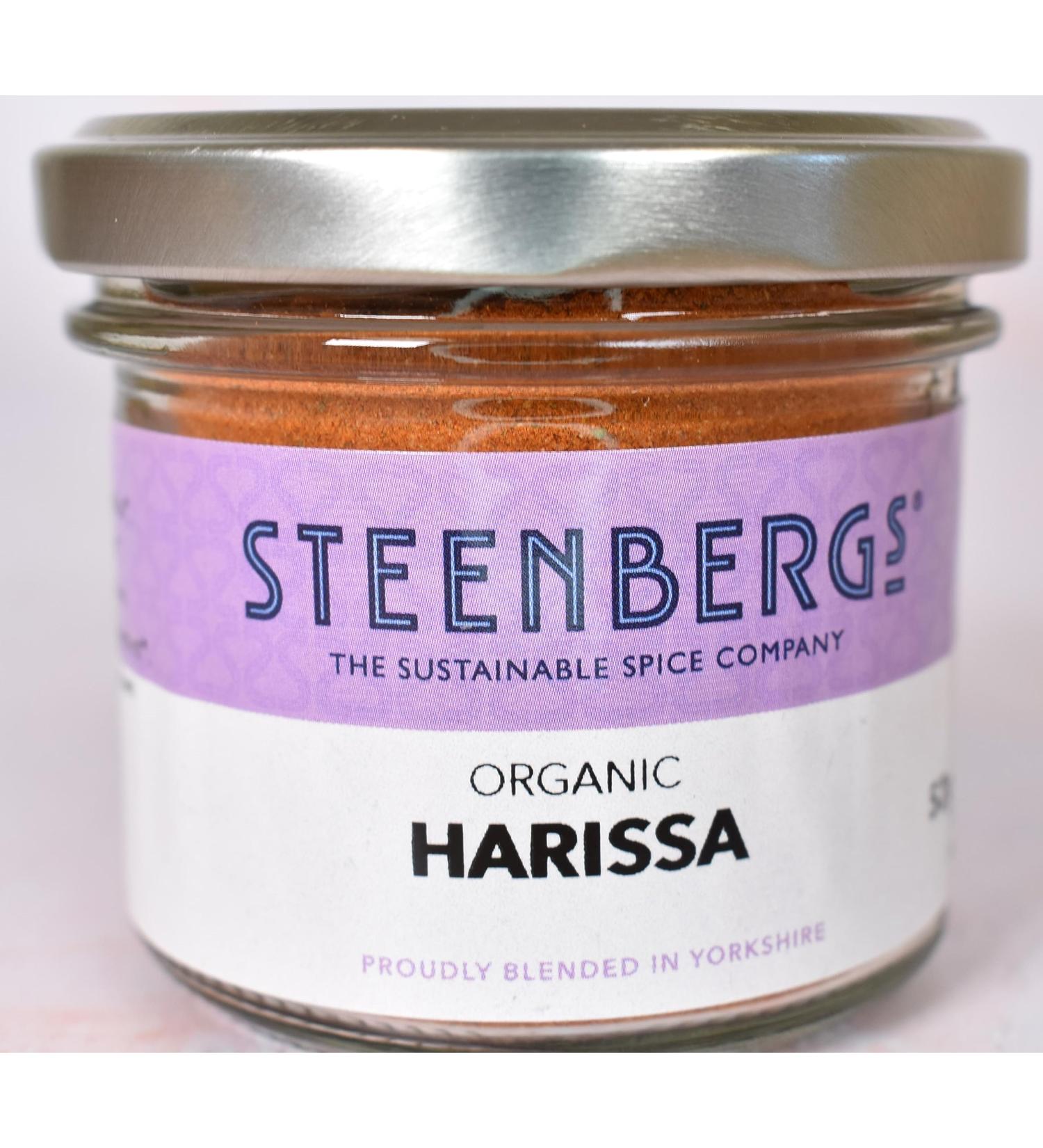 Steenbergs Organic Harissa Powder Standard Jar - 52g - Buy Online on SooperMarket.com