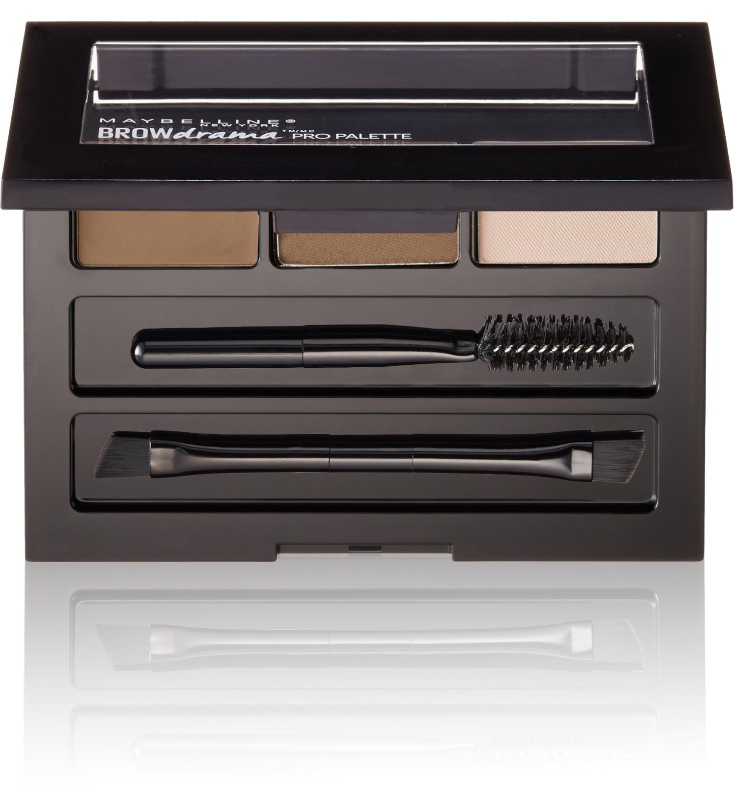 Maybelline Brow Drama Pro Eyebrow Palette in Soft Brown - 0.1 oz - Buy Online on SooperMarket.com