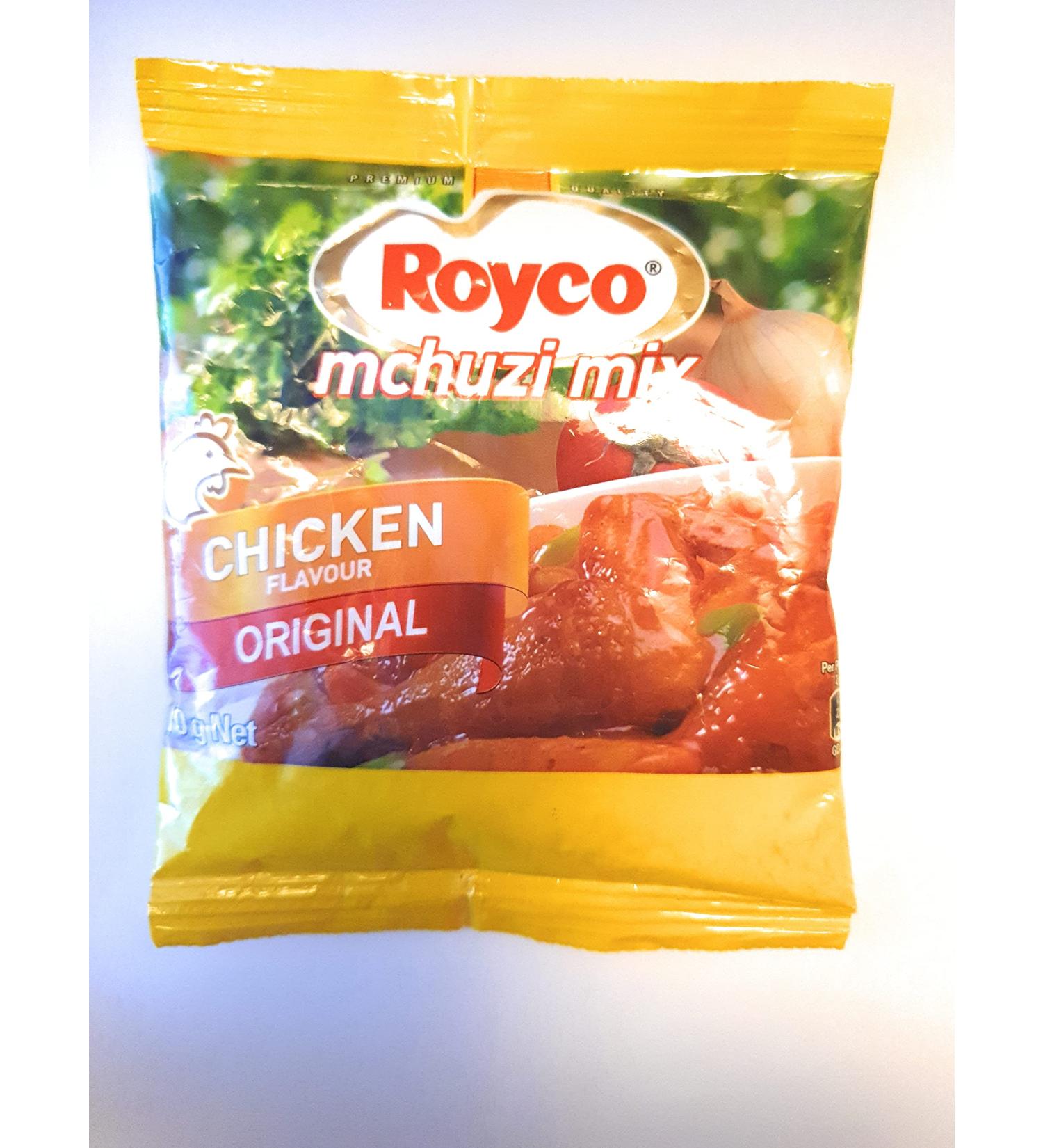 ROYCO MUCHUZI MIX SPICY CHIKEN FLAVOUR 70G SACHET