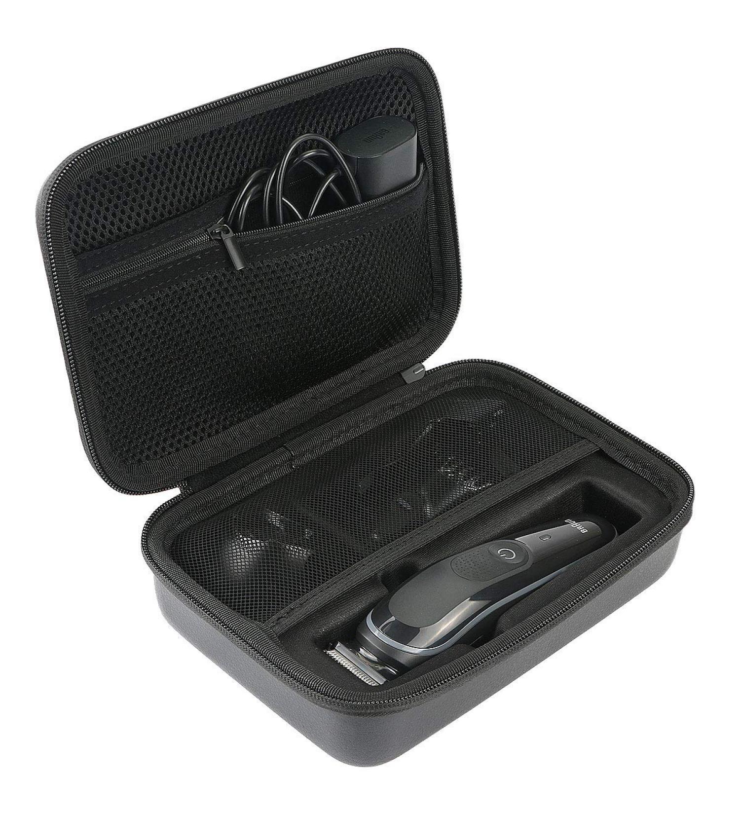 KHANKA Waterproof Leather Pocket Case for MGK7020 MGK3080 BT5042 MGK3021 MGK5080 - Protective Cover for Multi-Grooming Kit Beard Trimmer & Hair Cutter - Buy Online on SooperMarket.com