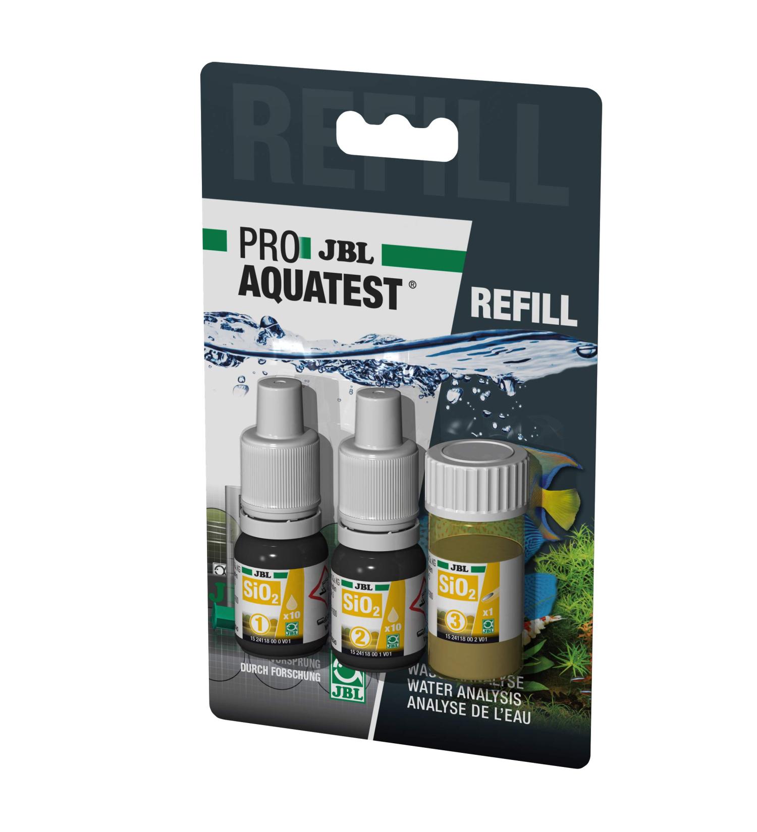 JBL Water Test Fulfillment for Aquariums - Proaquatest SiO2 Silikt Refill (3 Pieces) | Sweet & Sea Water Testing - Buy Online on SooperMarket.com