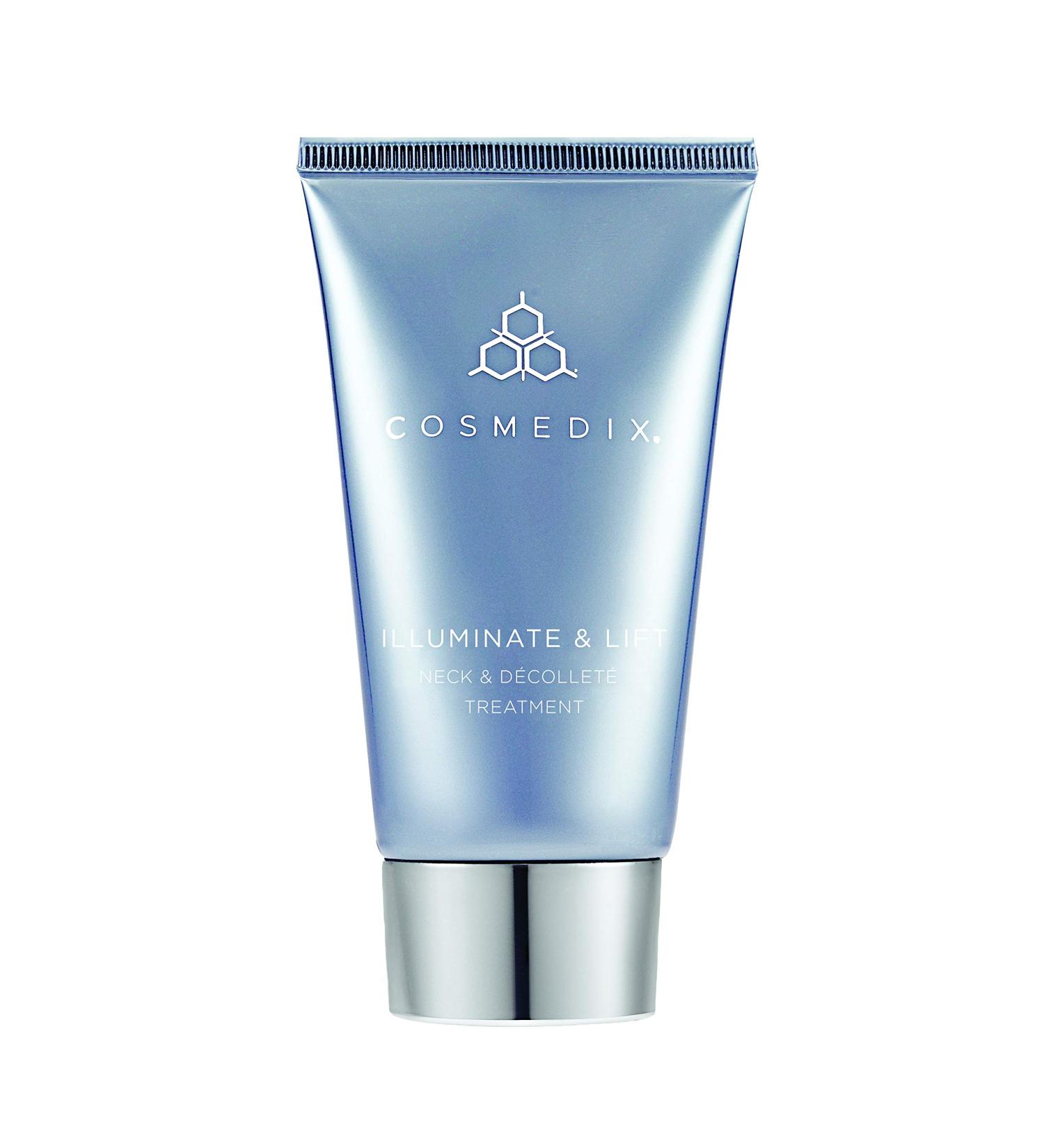 COSMEDIX Illuminate & Lift Neck Cream - Age-Defying Moisturizer for Firming Smoothing & Hyperpigmentation Reduction - Advanced D collet Skincare 1.7 oz - Buy Online on SooperMarket.com