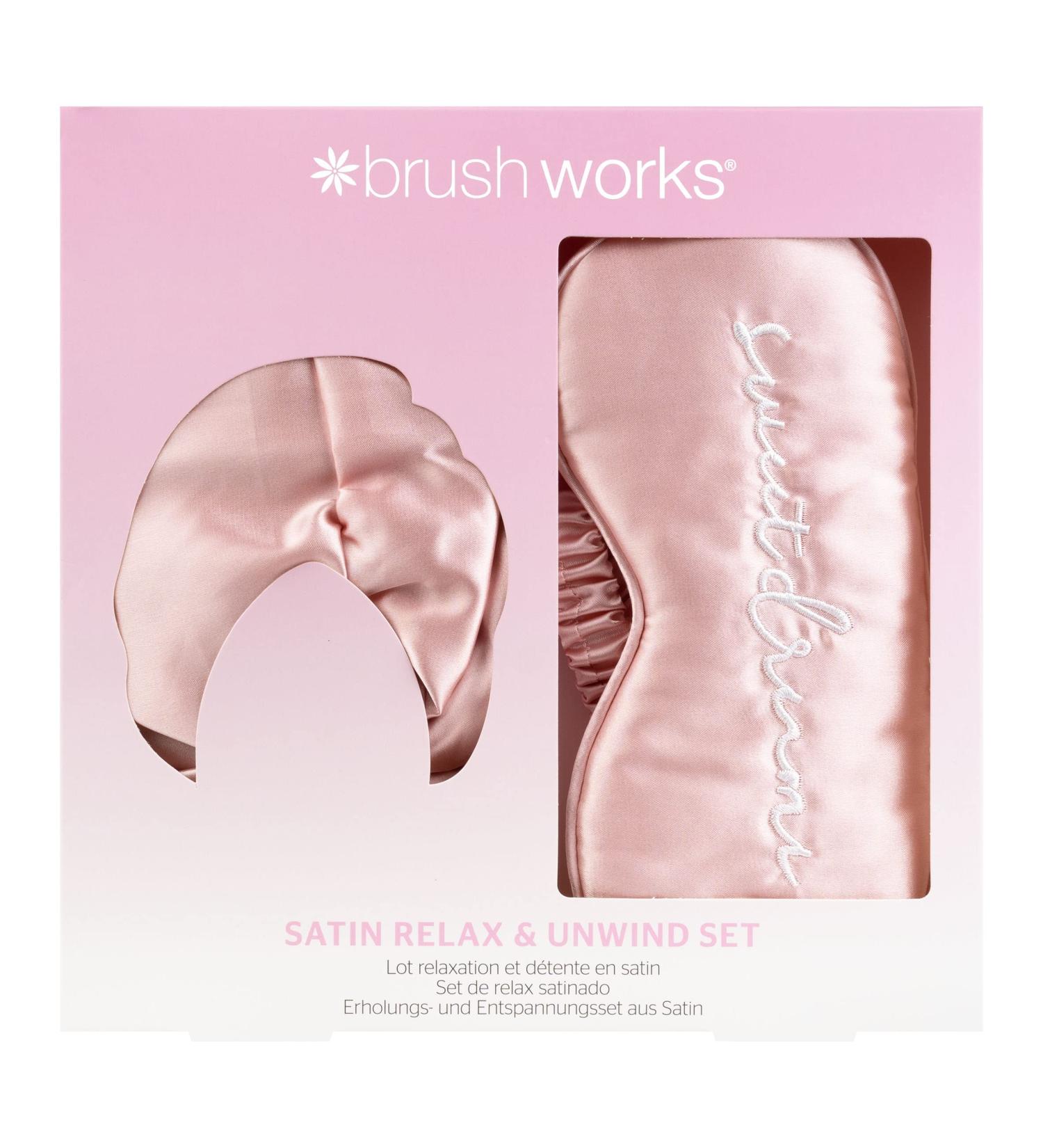 Brushworks Satin Relax and Unwind Set - Buy Online on SooperMarket.com