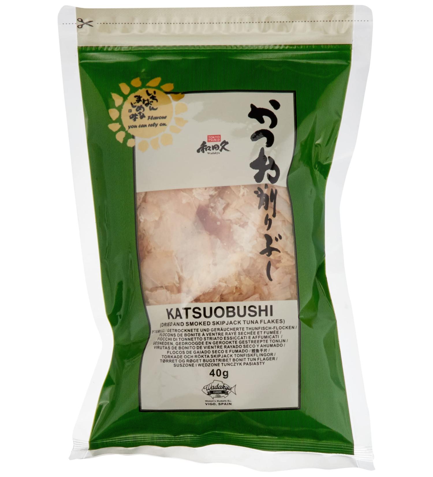 Dried & Smoked Skip Jack Tuna Flakes - 40g | Premium Katsuobushi - Buy Online on SooperMarket.com