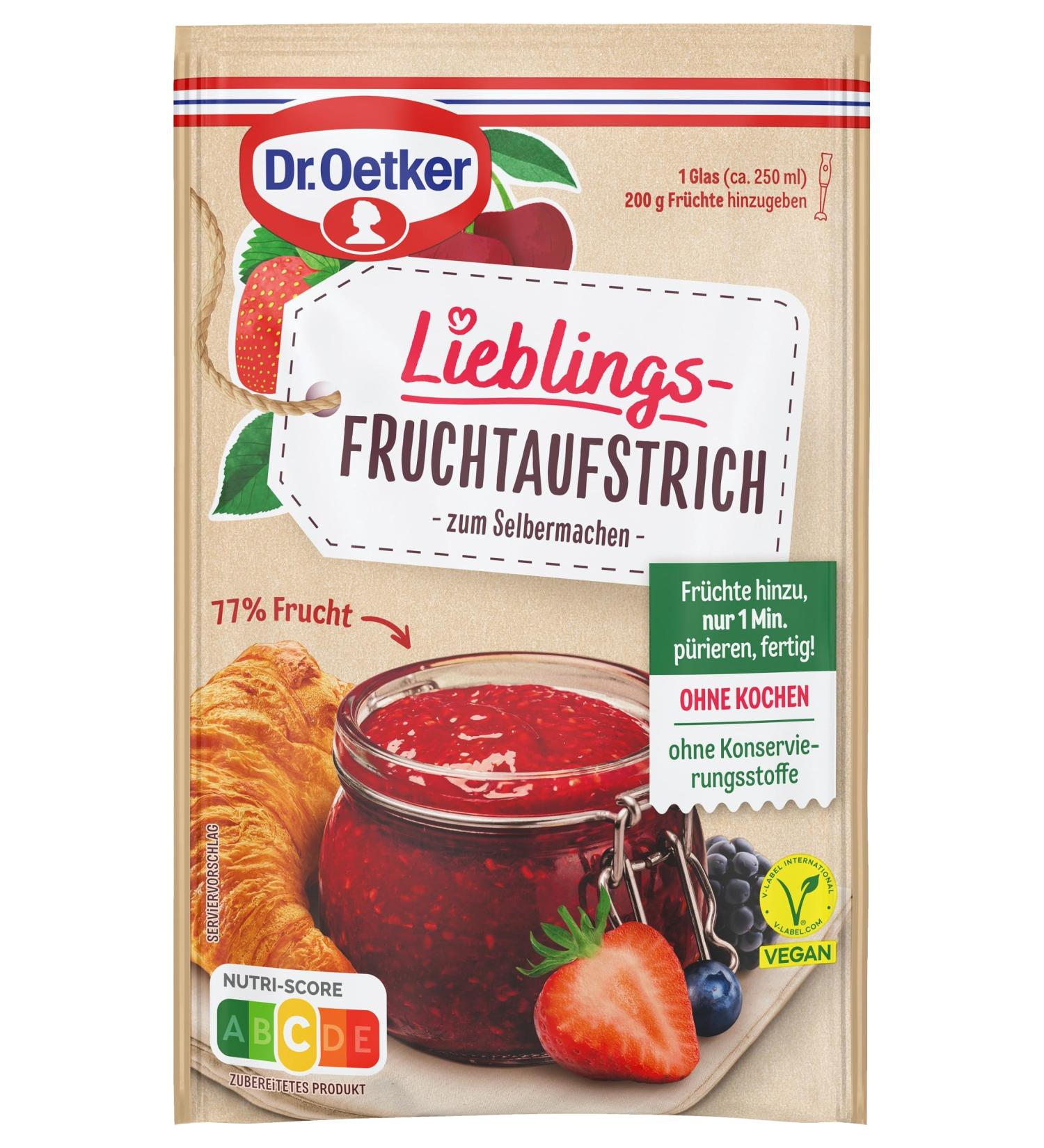 Buy Dr.Oetker Fruit Spread 68g - Delicious International Shipping Available! - Buy Online on SooperMarket.com