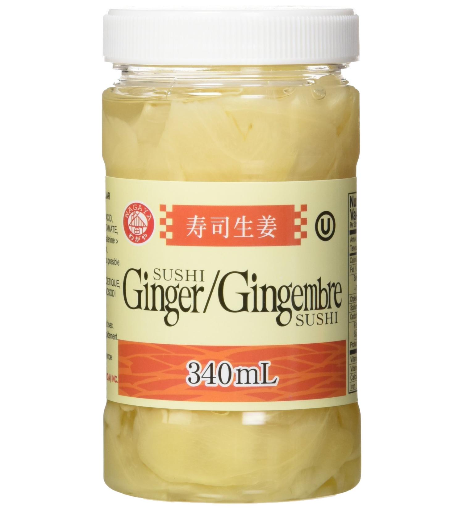 Wagaya Sushi Gari Ginger White 340ml - Buy Online on SooperMarket.com