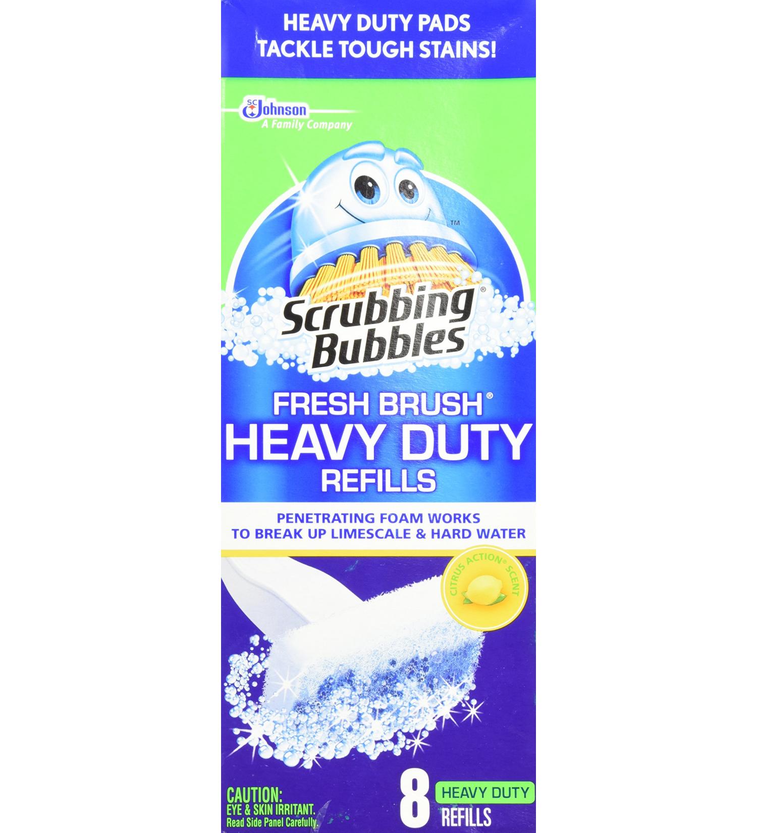 Scrubbing Bubbles Fresh Brush Max Refill-8 Ct