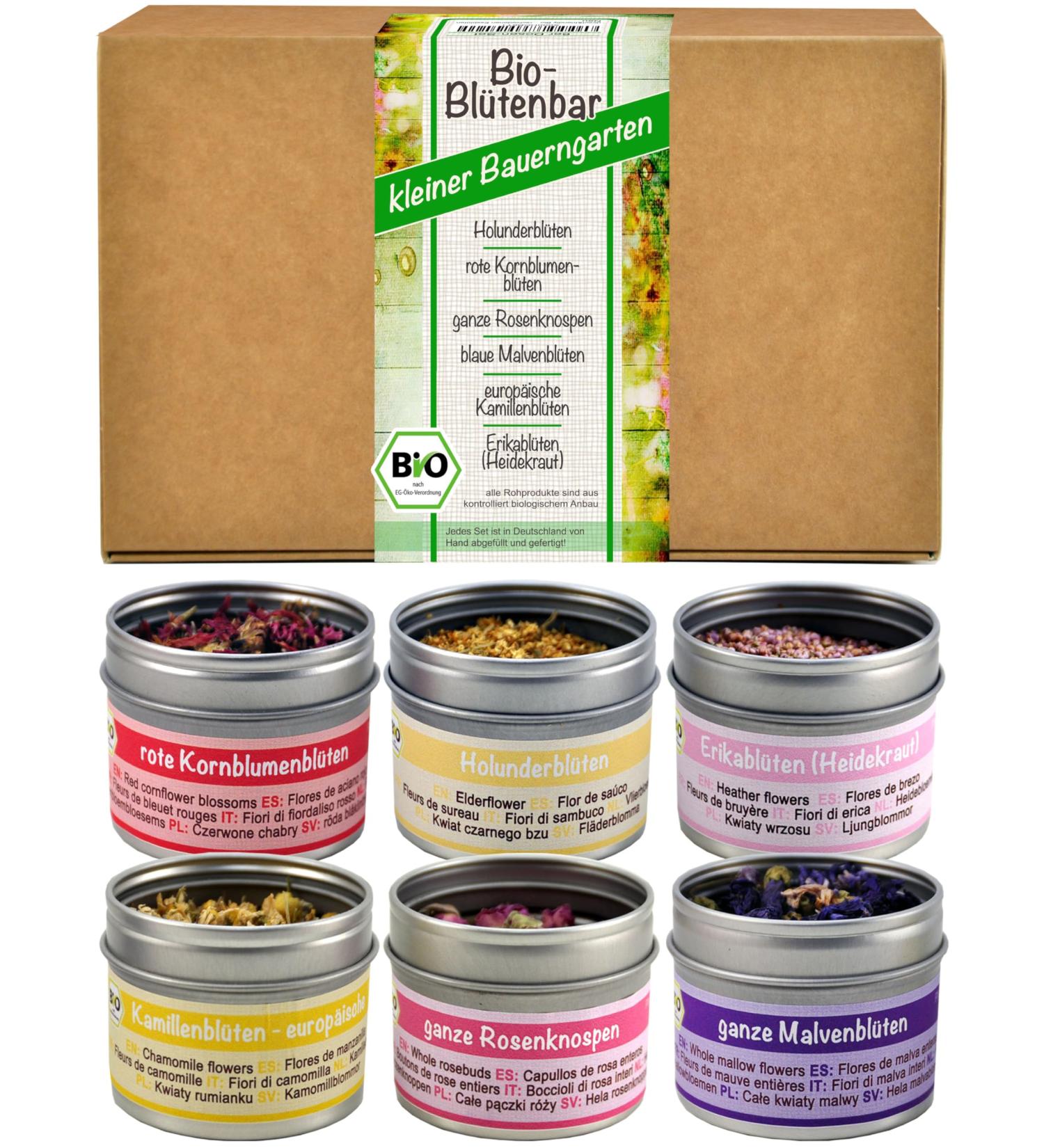 Buy Organic Small Farm Garden Gift Set | 6 Assorted Flowers | Perfect Eco-Friendly Gift - Buy Online on SooperMarket.com