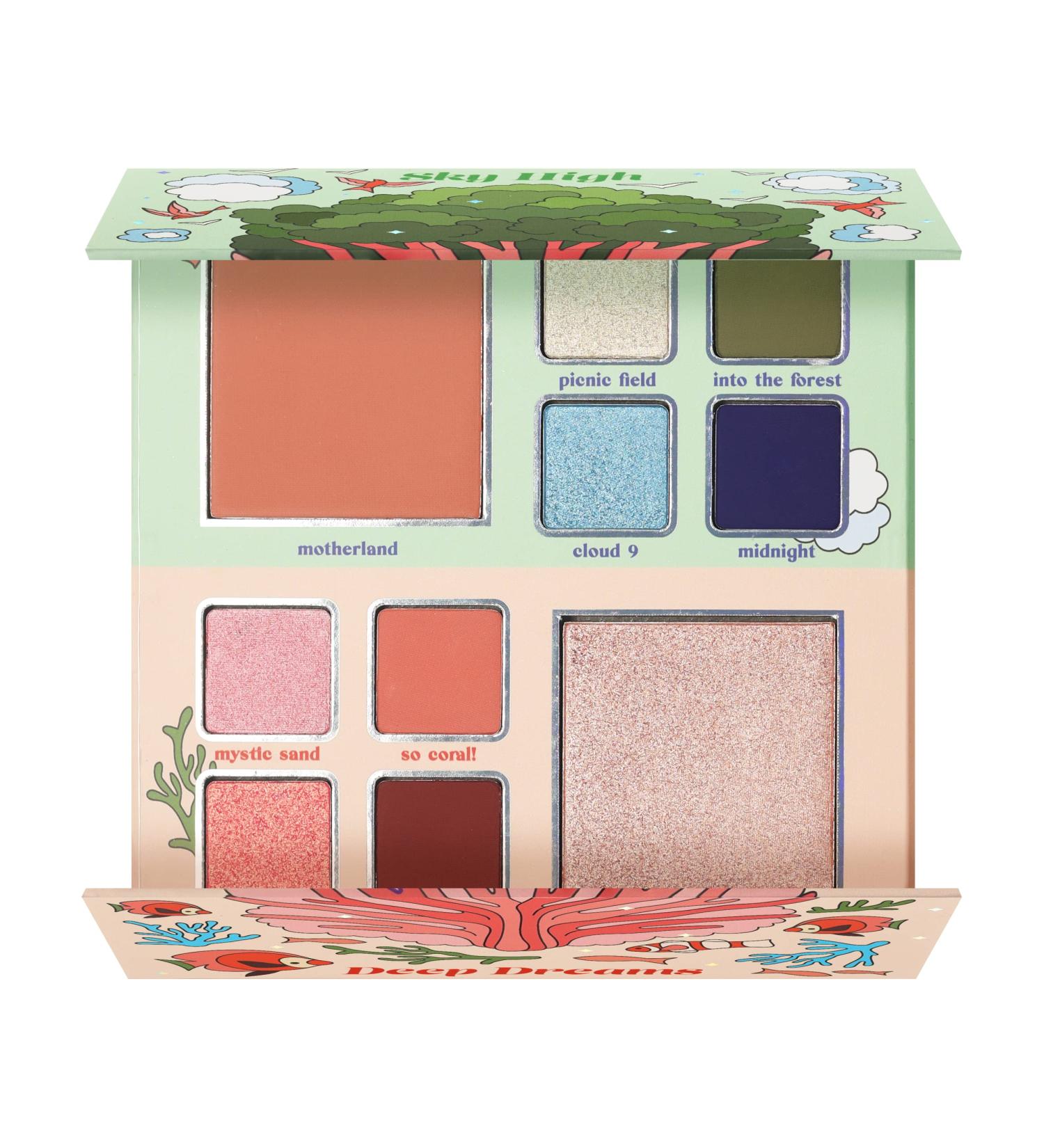 KARA BEAUTY Sky High Deep Dreams 3-in-1 Shadow Blush & Highlighter Palette - International Shipping Available - Buy Online on SooperMarket.com