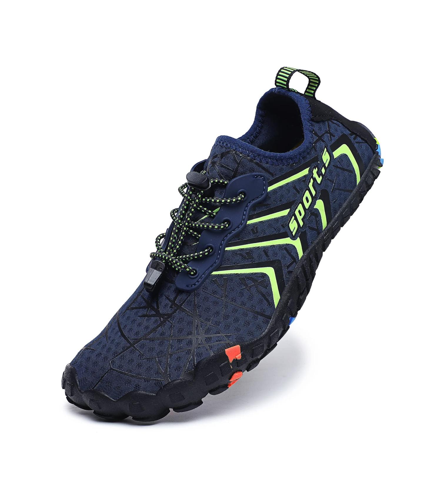 Ziitop Fast Drying Unisex Beach Shoes - Lightweight Water Shoes for Men & Women Size 35-46 Ideal for Kayaking Hiking & Fitness - Blue - Buy Online on SooperMarket.com