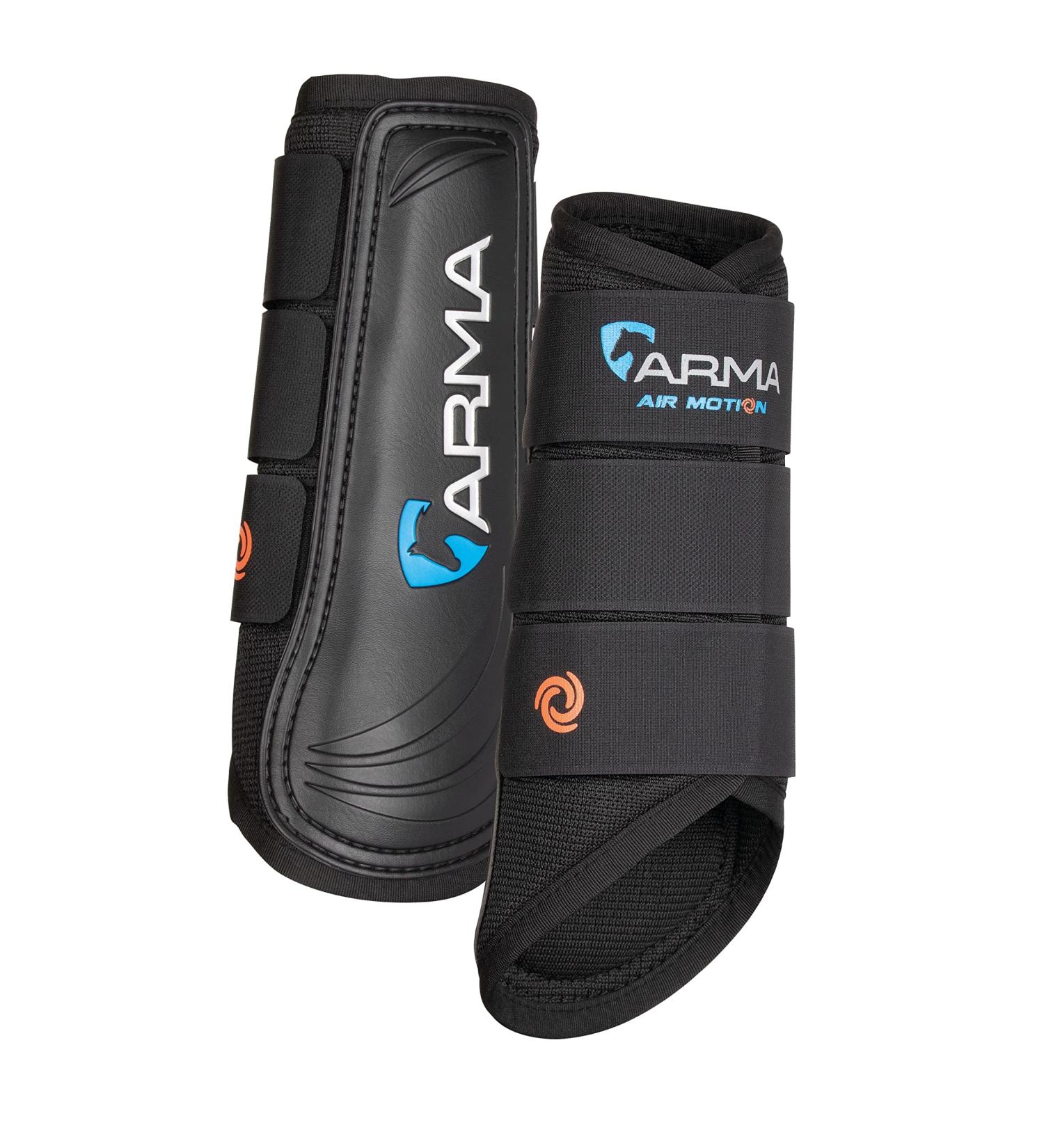 Shires Arma Air Motion Brushing Boots - Black Black Cob - Buy Online on SooperMarket.com