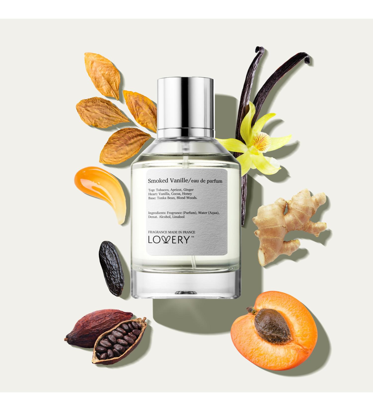 LOVERY Smoked Vanille Perfume Inspired by T F.ord Tobacco Vanille EDP Long Lasting Pure Vanilla Perfume for Women & Men Clean Fragrance Perfume Spray 100ml Perfumes for Birthday Gifts - France Smoked Vanilla France - Buy Online on SooperMarket.com