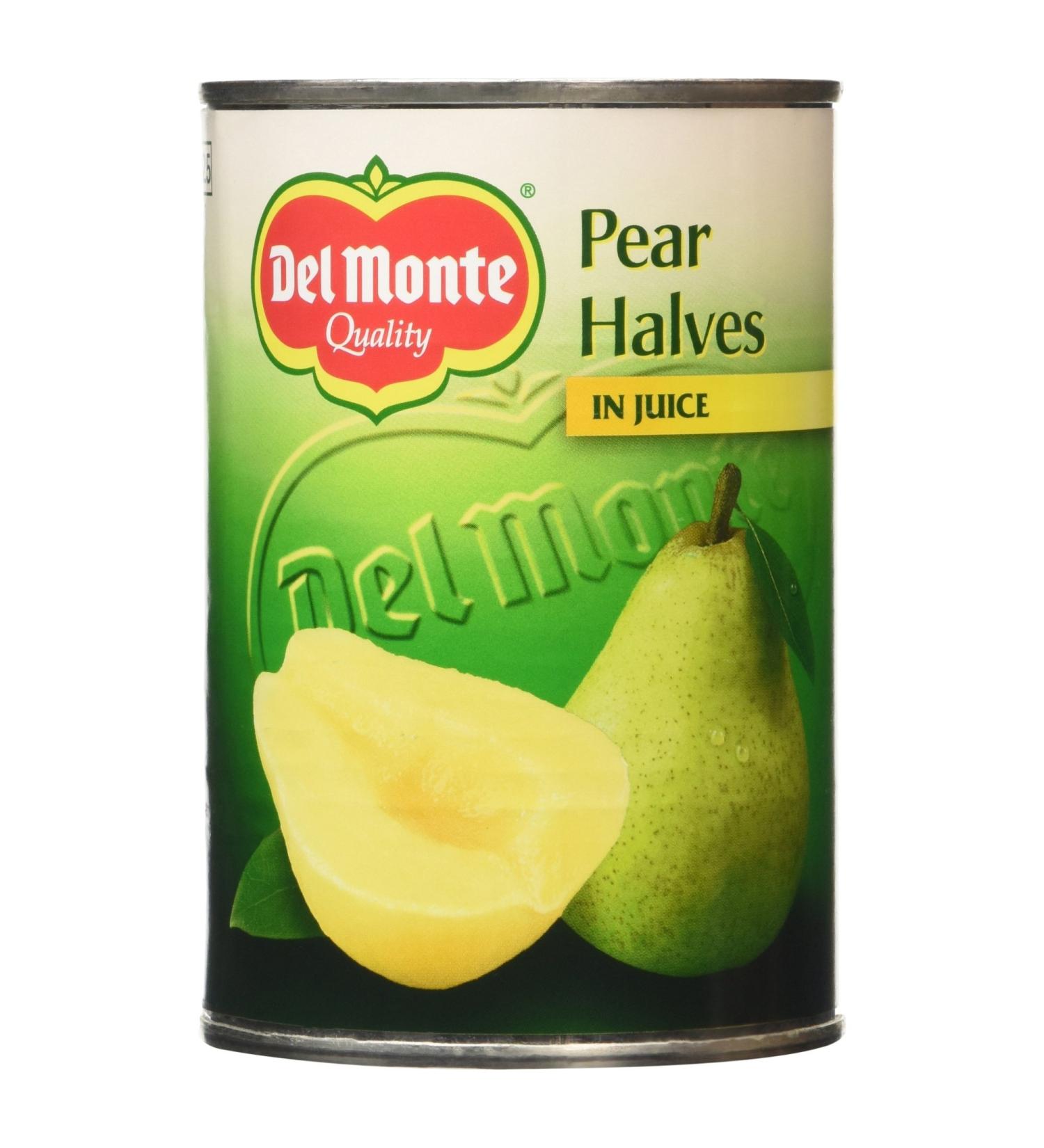 Del Monte Pear Halves in Juice 415g Single - Buy Online on SooperMarket.com
