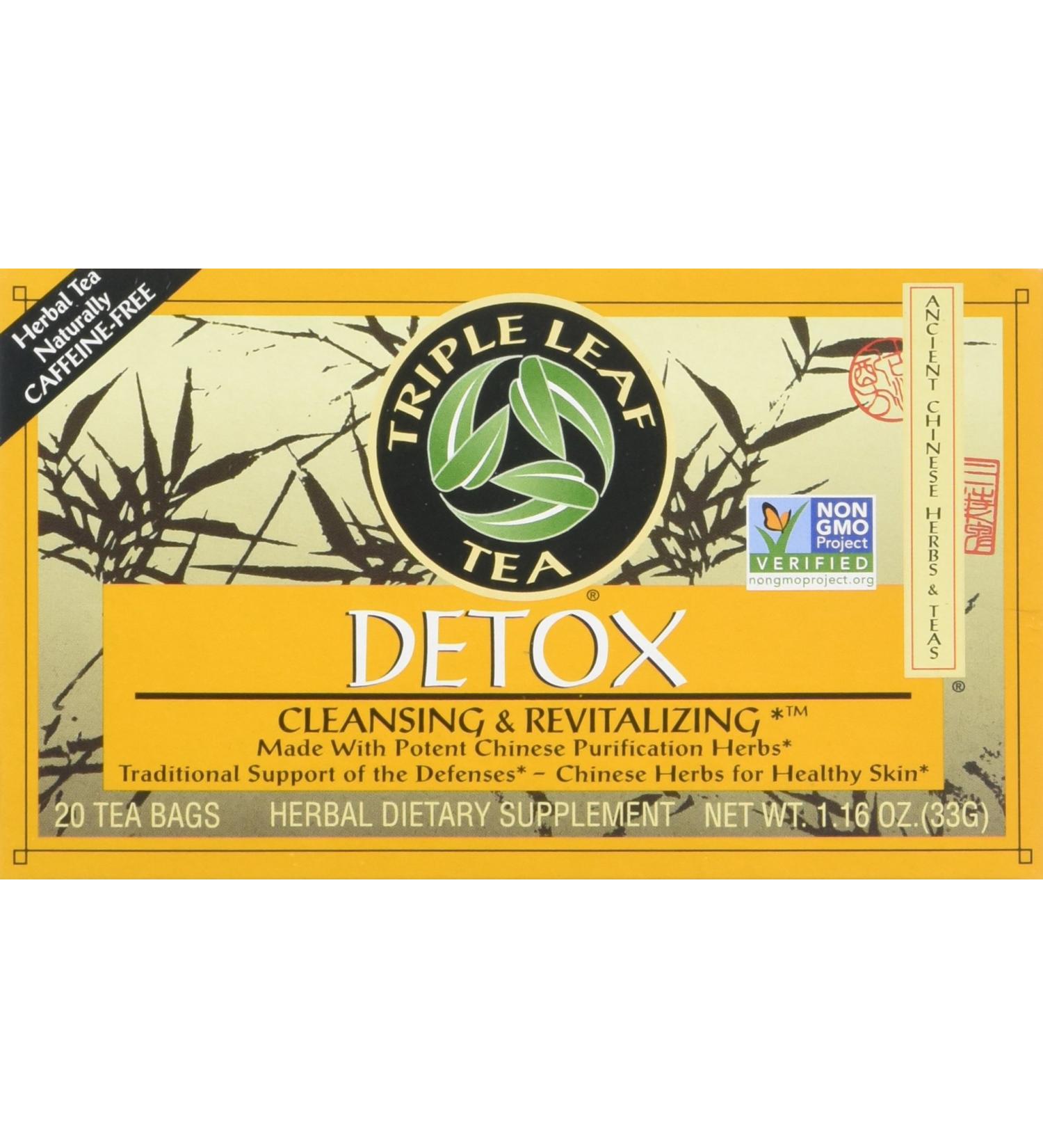 Triple Leaf Tea: Tea Detox 20 ct - Buy Online on SooperMarket.com