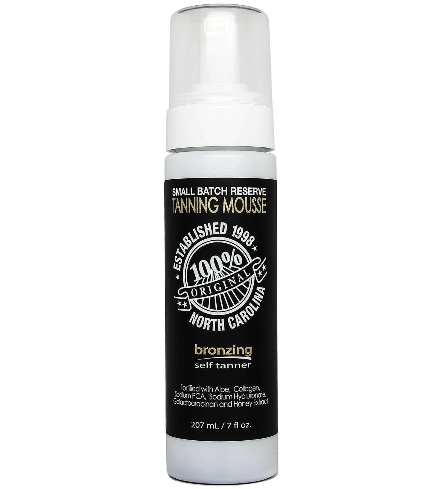Famous Dave's Dark Tanning Mousse with Instant Bronzer | Organic Sunless Self Tanner for Medium/Darker Skin Tones | Moisturizing Natural Tan Results - Buy Online on SooperMarket.com
