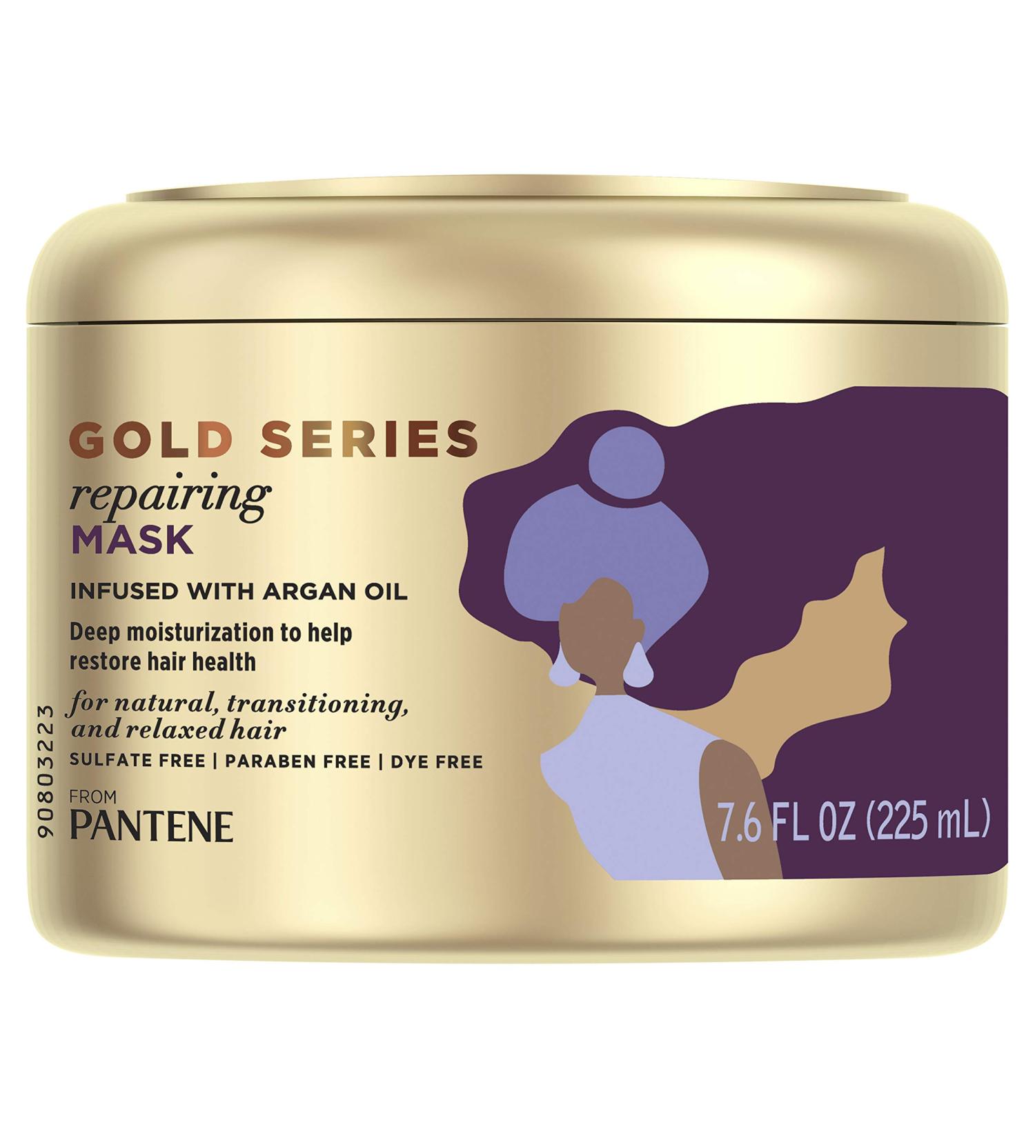 Pantene Pro-V Gold Series Repairing Mask with Argan Oil - 7.6 fl oz - Buy Online on SooperMarket.com