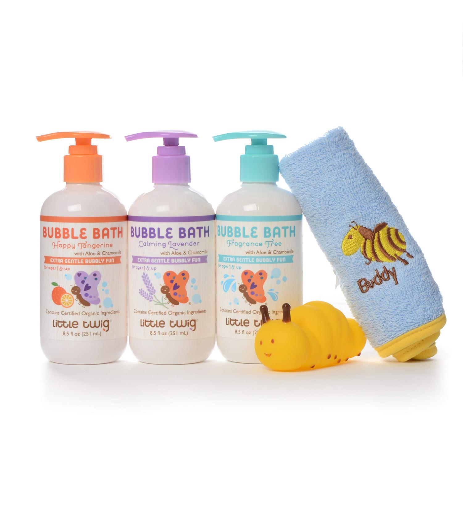 Little Twig Bath Time Bubbles Gift Set - Unscented/Lavender/Tangerine - 2.18 Pound - Buy Online on SooperMarket.com
