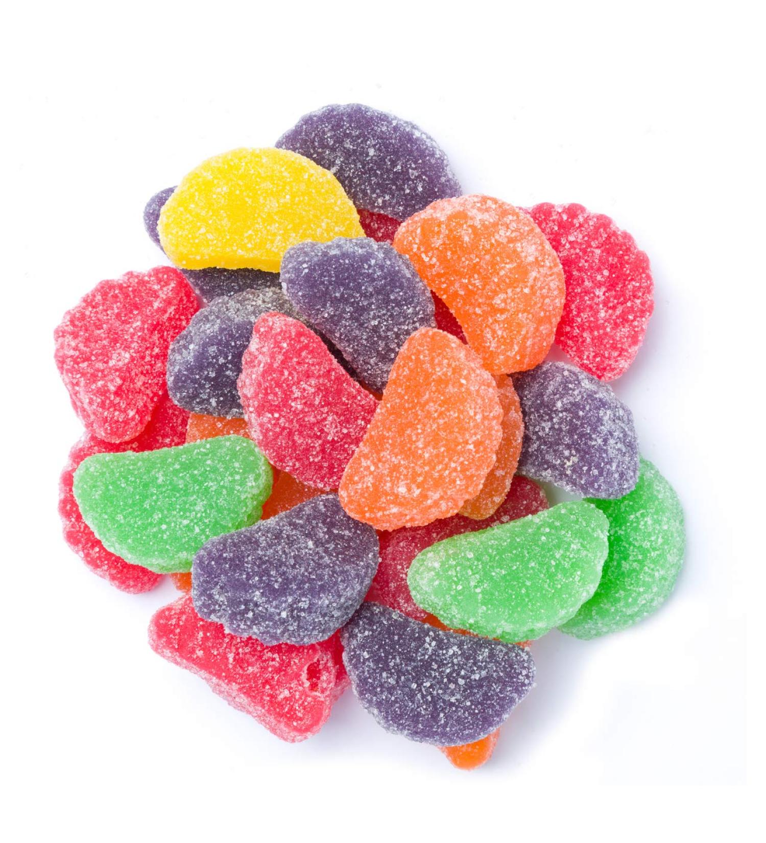 Smarty Stop Assorted Slice Wedges Candy (2 LB) 2 Pound (Pack of 1)