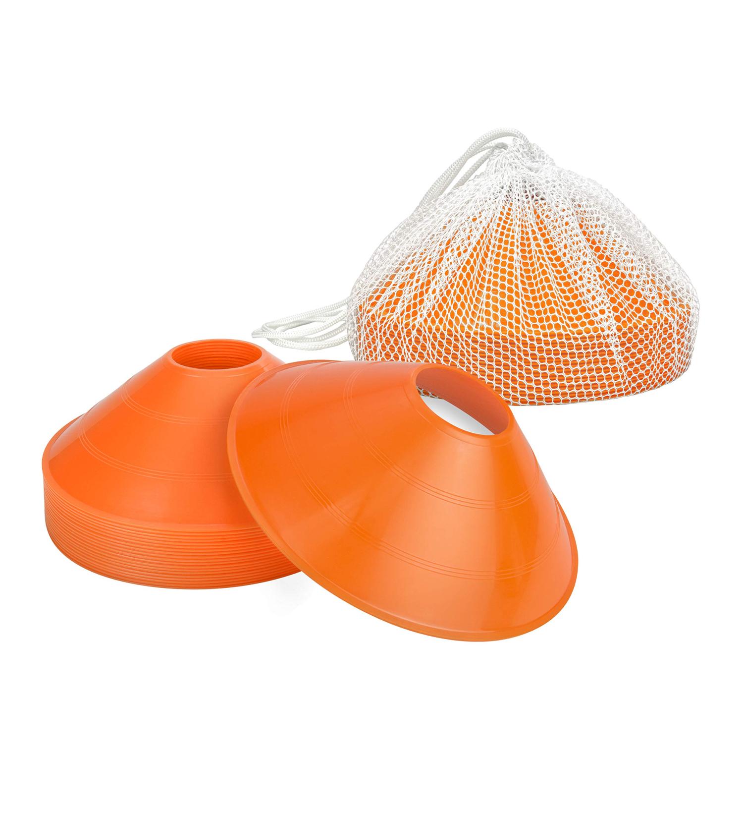 GoSports 20 Pack Sports Training Cones with Tote Bag | Improve Agility and Speed - Buy Online on SooperMarket.com