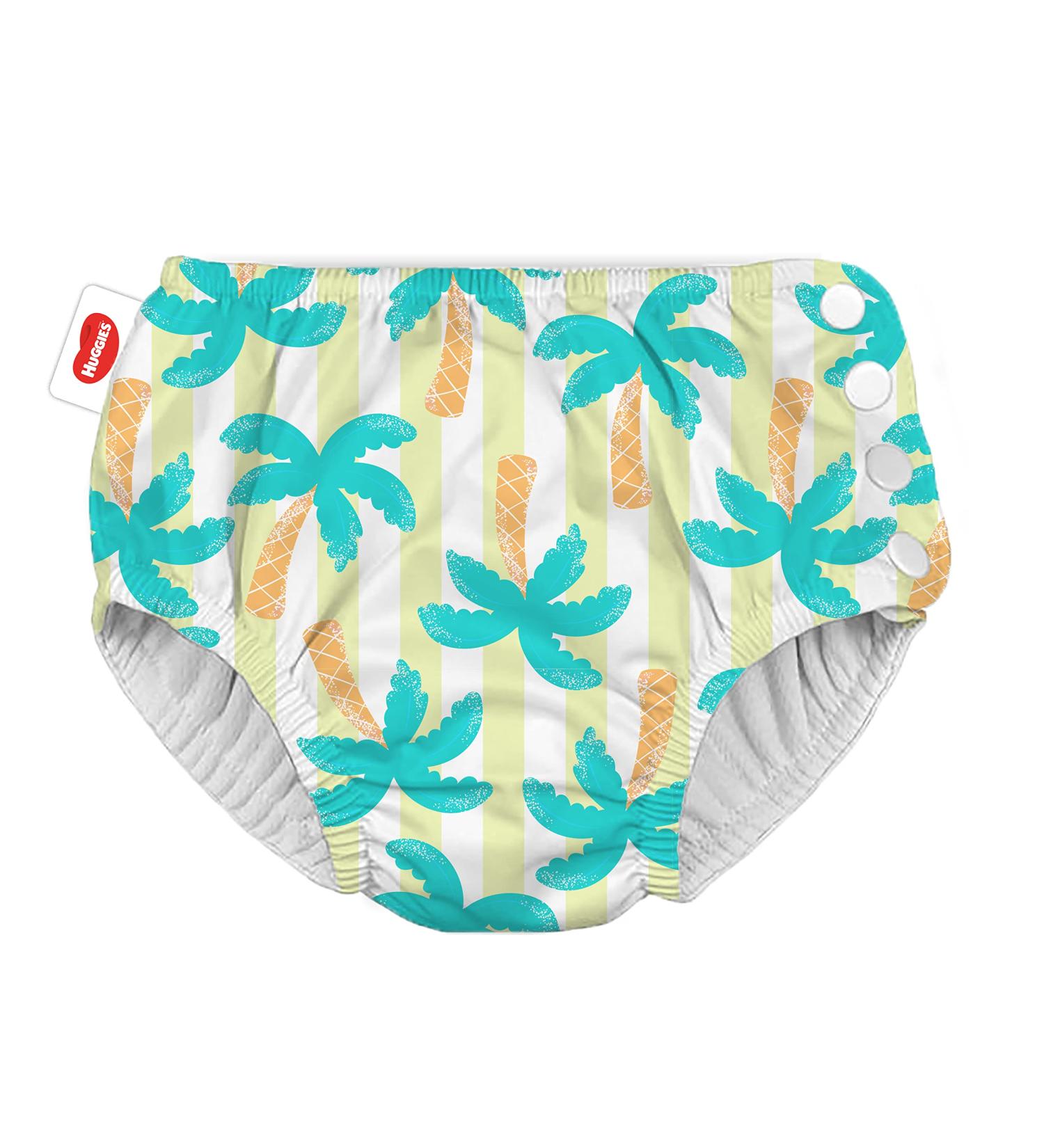 Huggies Little Swimmers Reusable Swim Diapers Size 3-4 Tropical (11-14 kg) - Best for International Shipping - Buy Online on SooperMarket.com