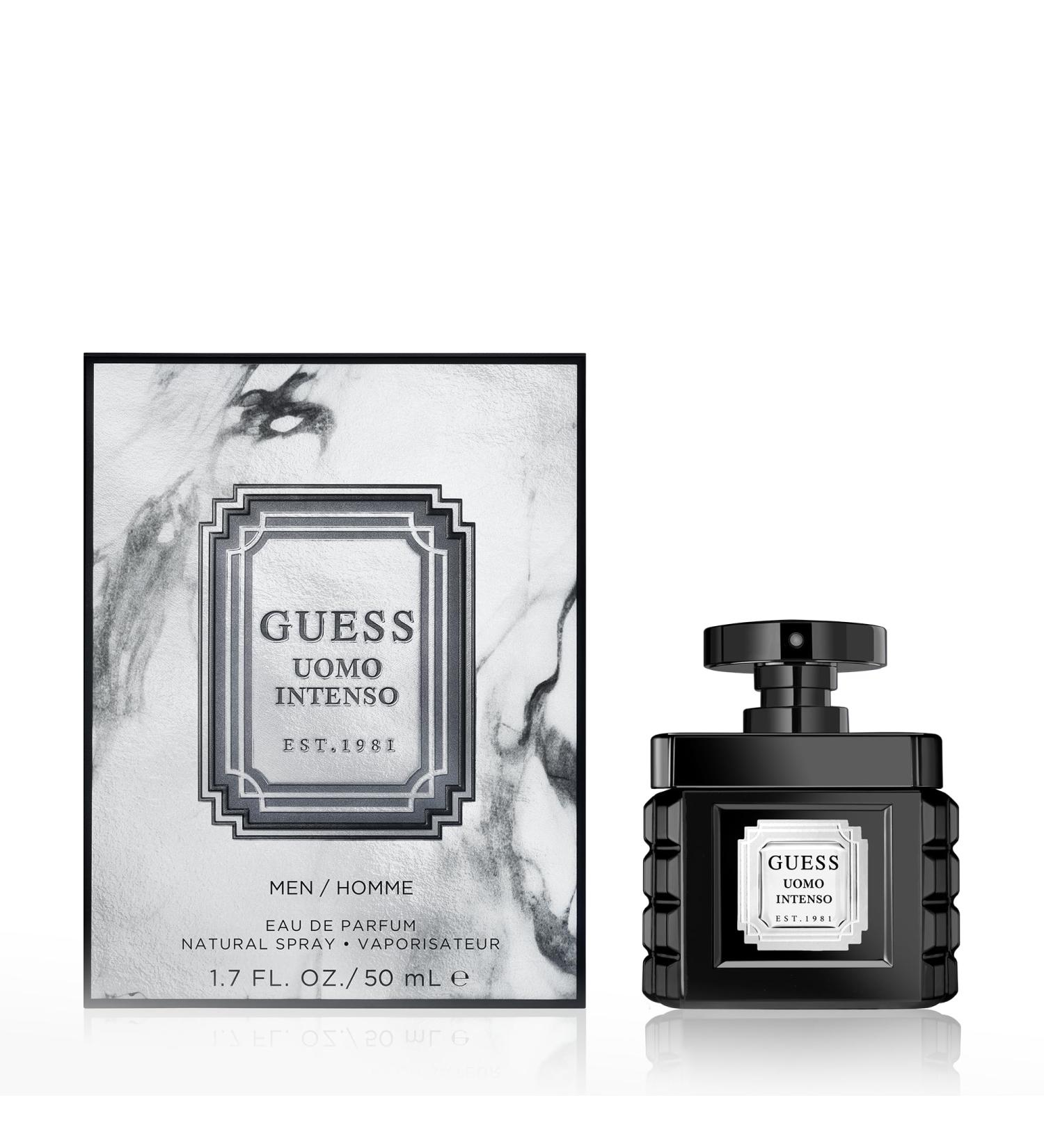 GUESS Uomo Intenso Eau de Parfum Cologne Spray for Men 1.7 Fl. Oz. 1.7 Fl Oz (Pack of 1) - Buy Online on SooperMarket.com