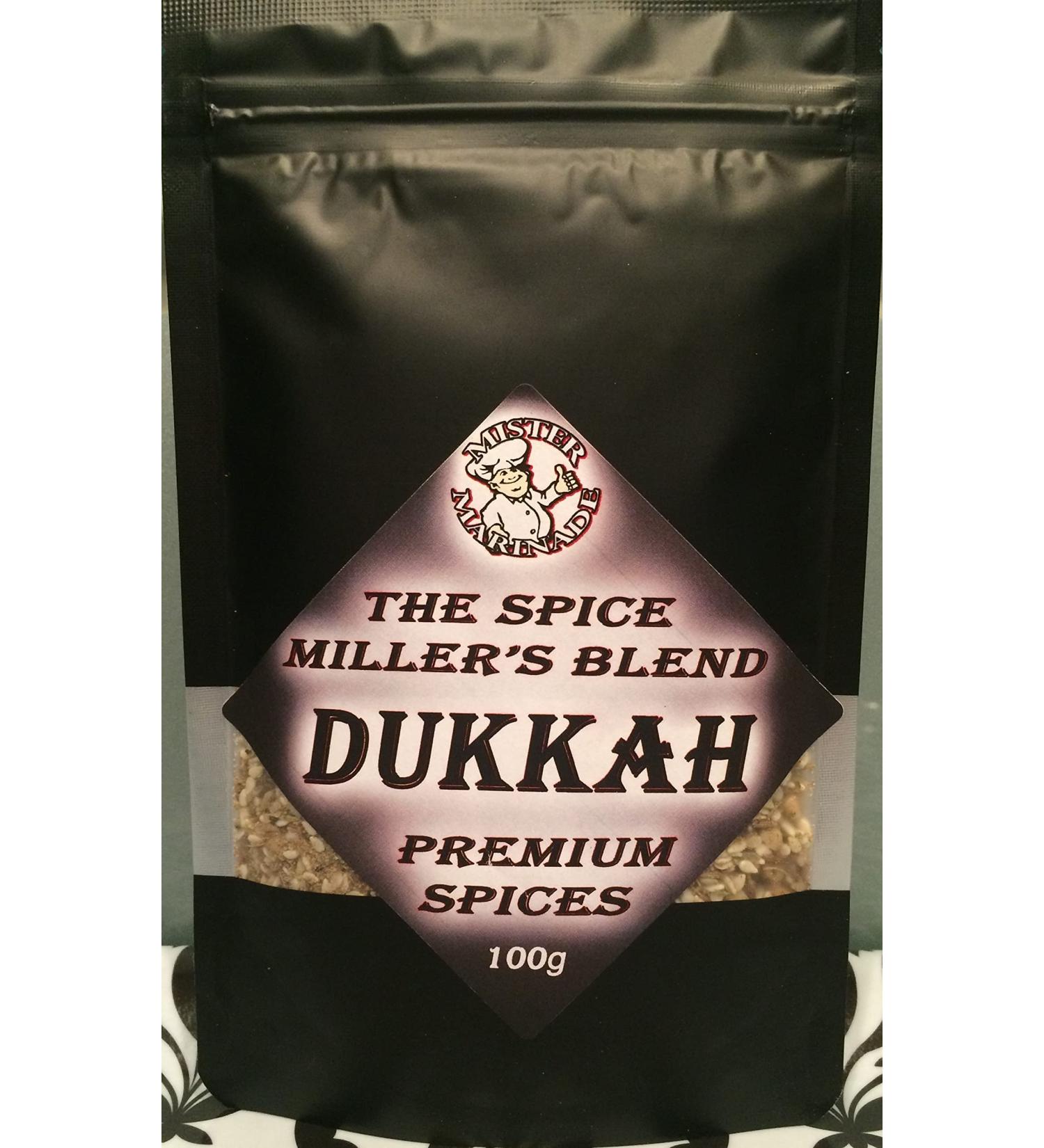 Spice Miller's Blend Dukkah 100g - Premium Artisan Spice Mix, Syn Free & Low Syn Seasoning - Buy Online on SooperMarket.com