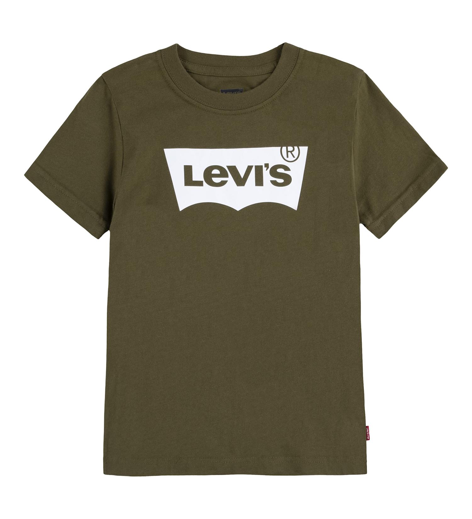 Levi s Kids LVB S/S Batwing Tee Baby Boys 6M Dark Olive - Shop Now! - Buy Online on SooperMarket.com