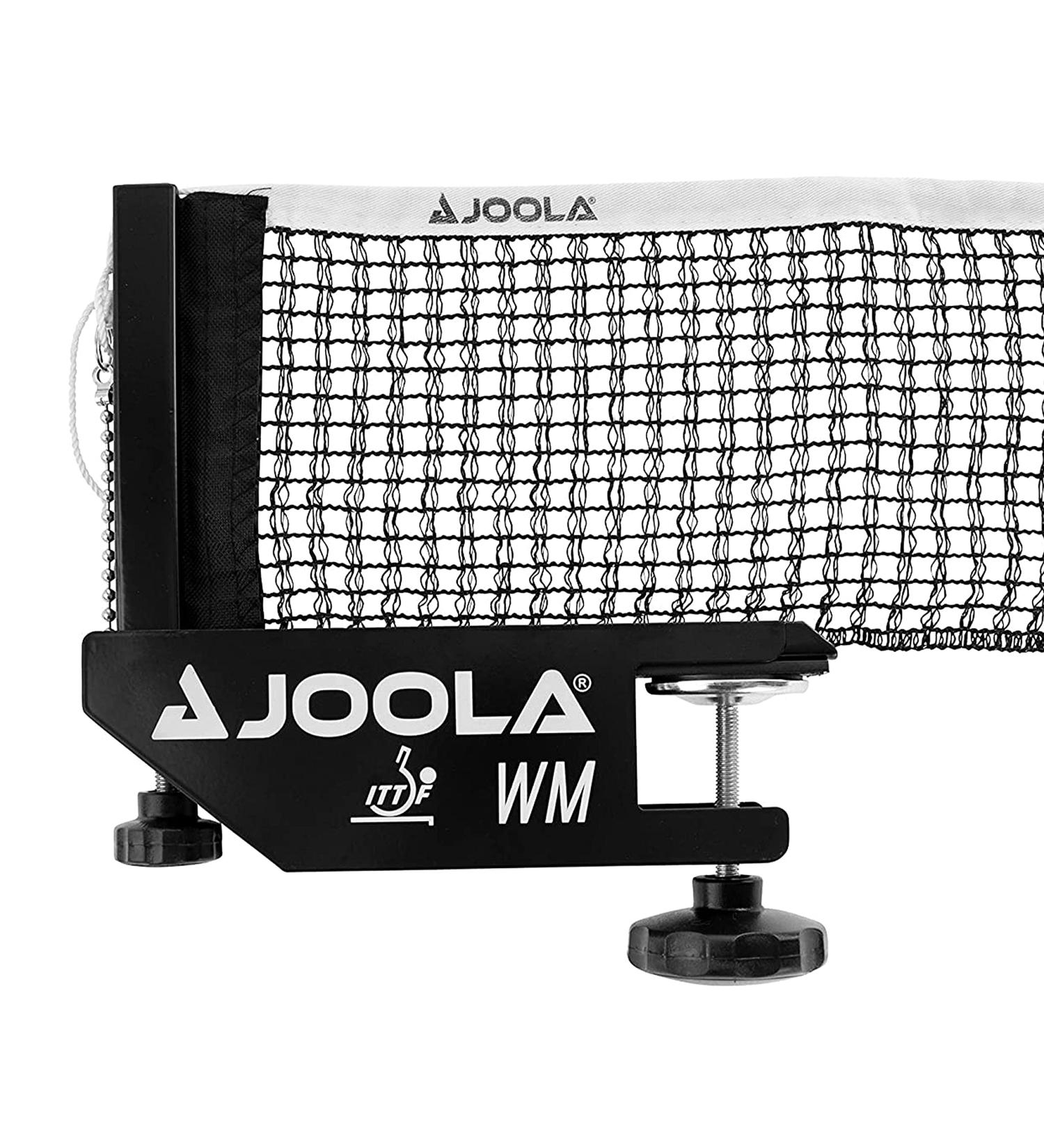 JOOLA WM Professional Table Tennis Net and Post Set - ITTF Tournament Approved | 72in Regulation Ping Pong Net - Buy Online on SooperMarket.com