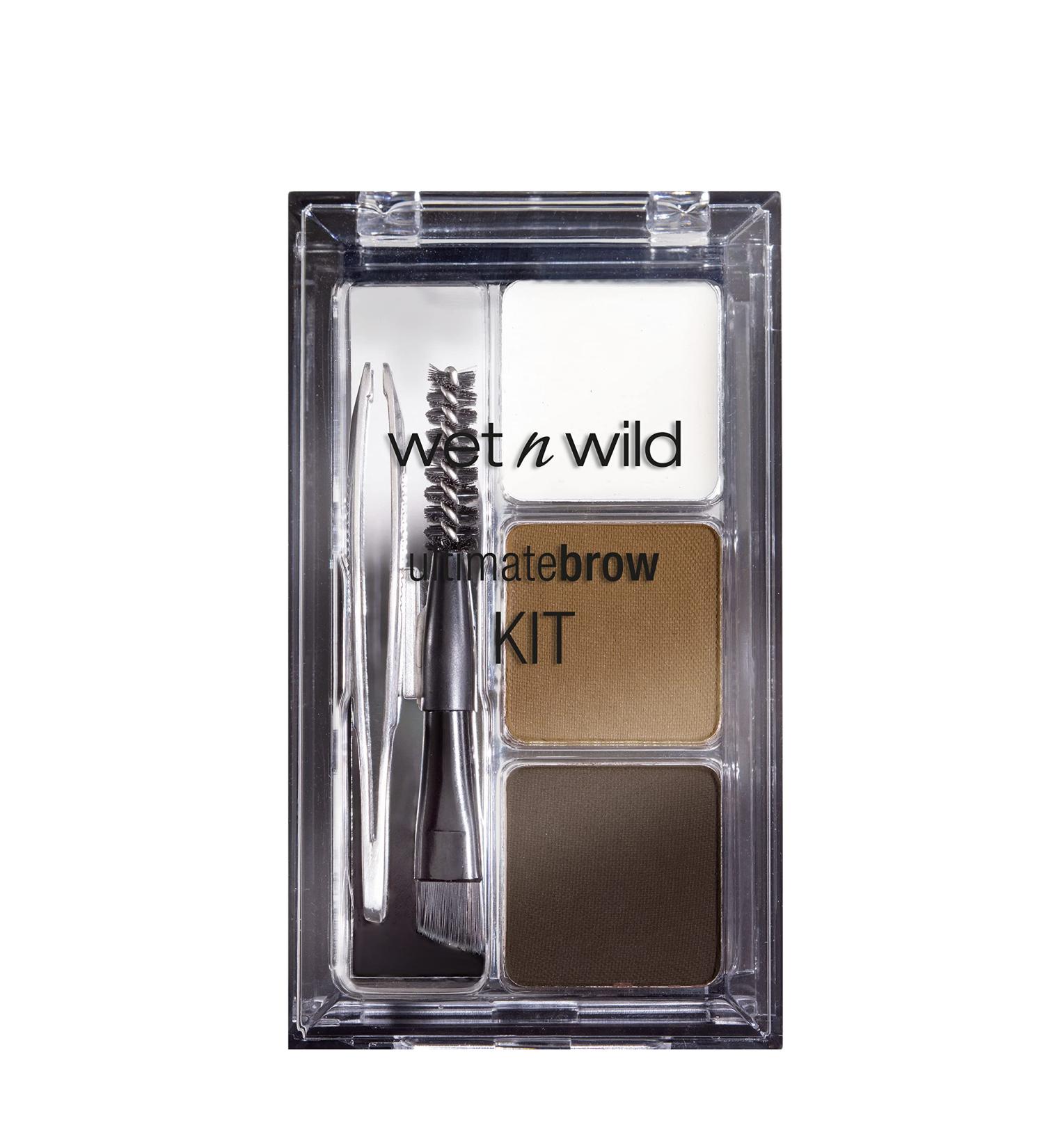 Buy Wet n Wild Ultimate Brow Kit - Vegan Ash Brown Eyebrow Set for Perfect Shape & Definition | International Shipping Available - Buy Online on SooperMarket.com