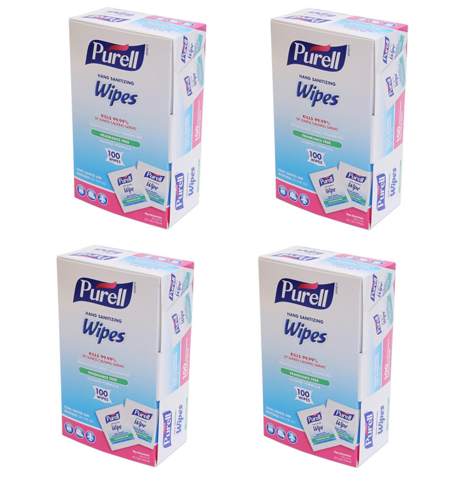 PURELL Sanitizing Hand Wipes 400-ct Individually Wrapped - Convenient Germ Protection - Buy Online on SooperMarket.com