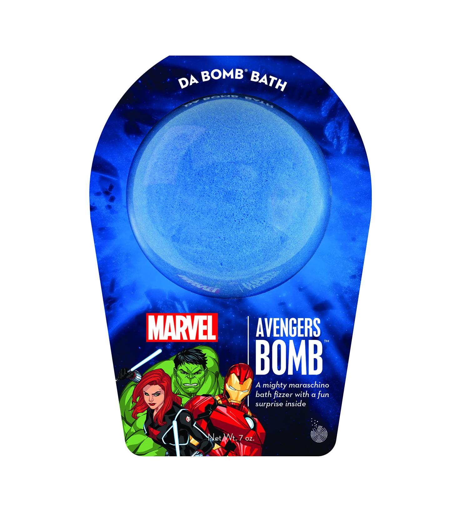 DA BOMB Avengers Bomb Bath Bomb 7oz - Luxurious and Powerful Bath Fizz for a Relaxing Experience - Buy Online on SooperMarket.com
