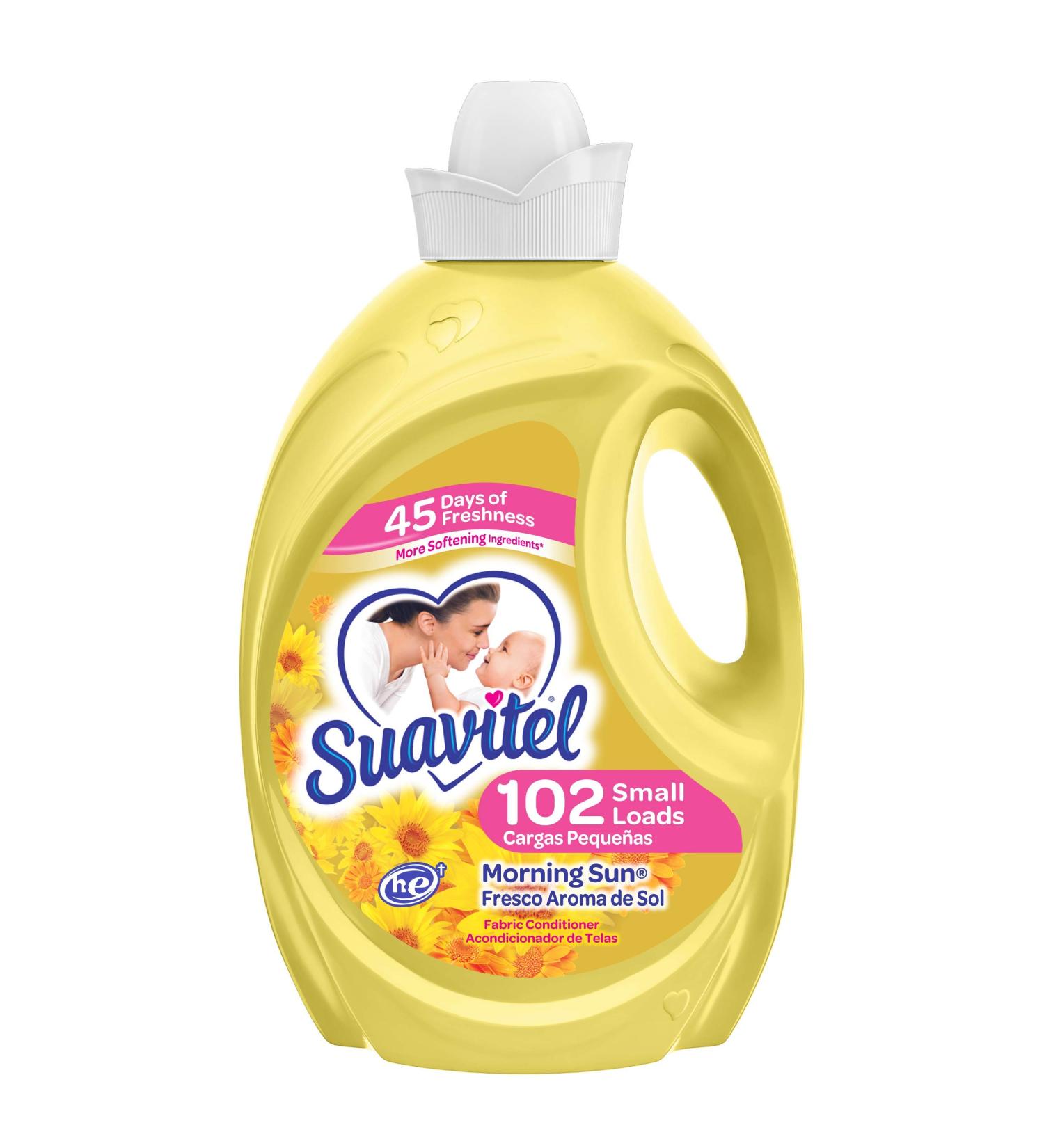 Suavitel Morning Sun Fabric Softener - 120 Fl Oz - 102 Small Loads - Buy Online on SooperMarket.com