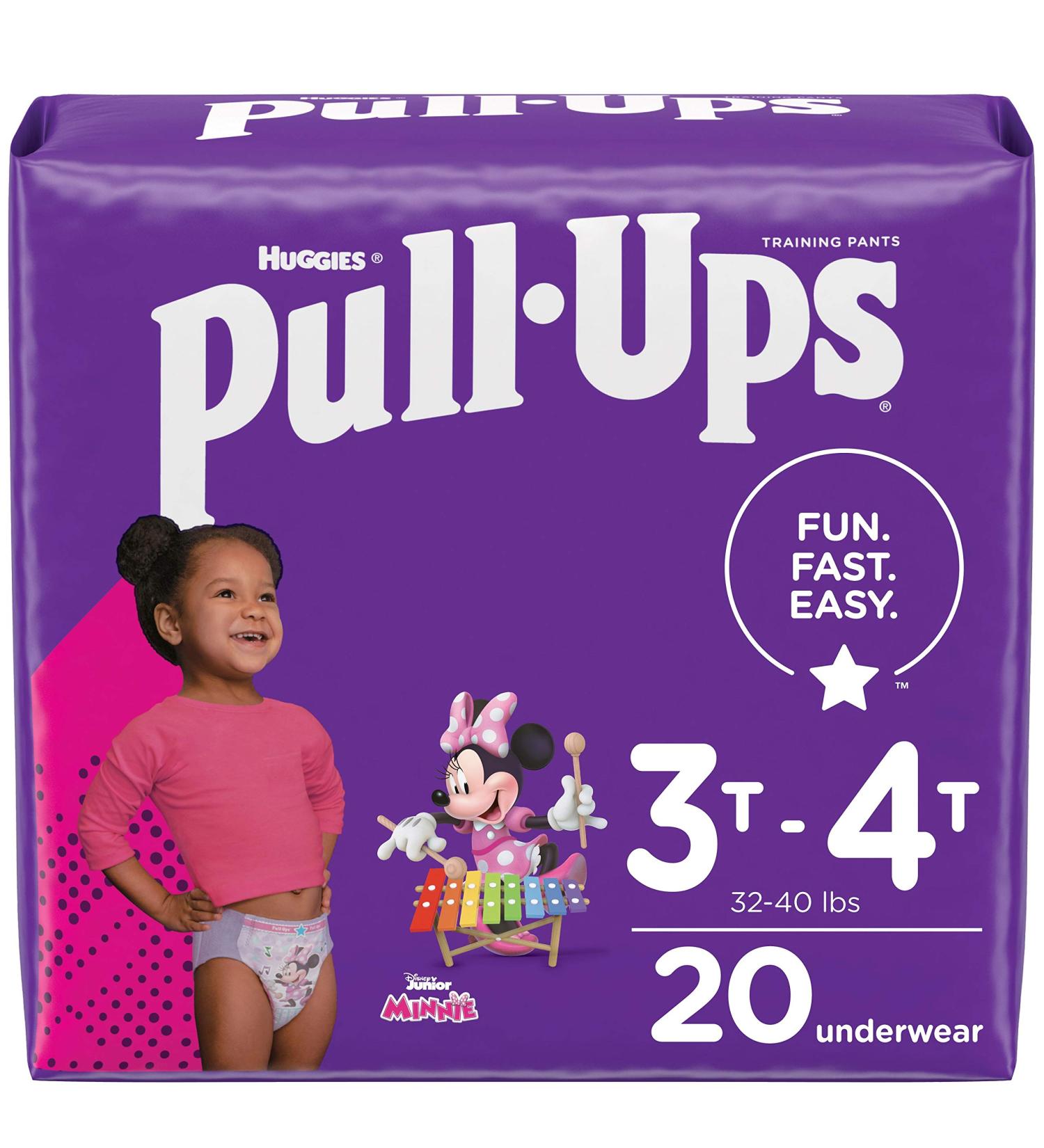 Pull-Ups Girls' Potty Training Pants Size 5 (3T-4T) - 20 Count - Buy Online on SooperMarket.com