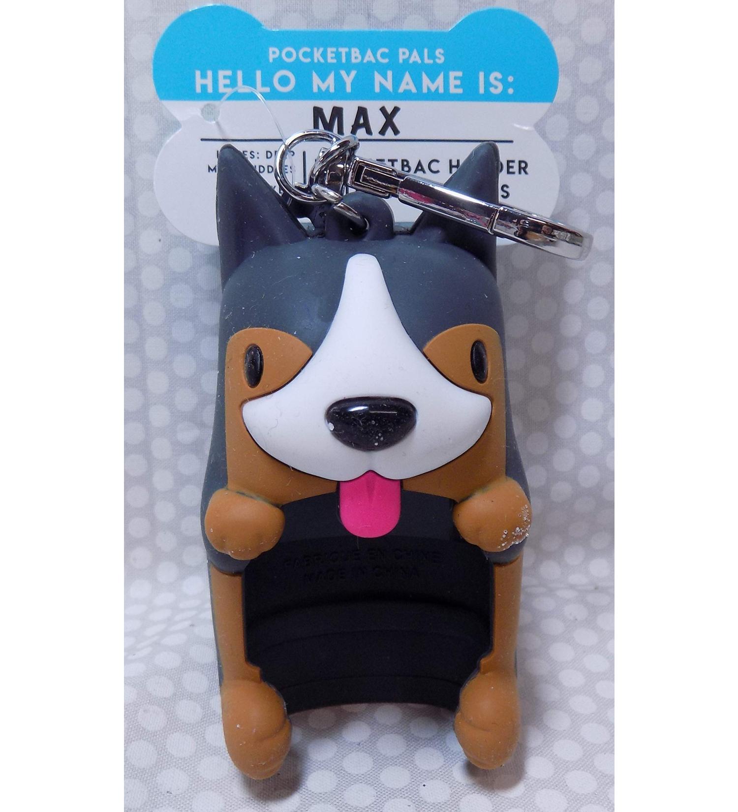 Bath Body Works Hand Sanitizer & Doggie Bag Holder Max German Shepherd
