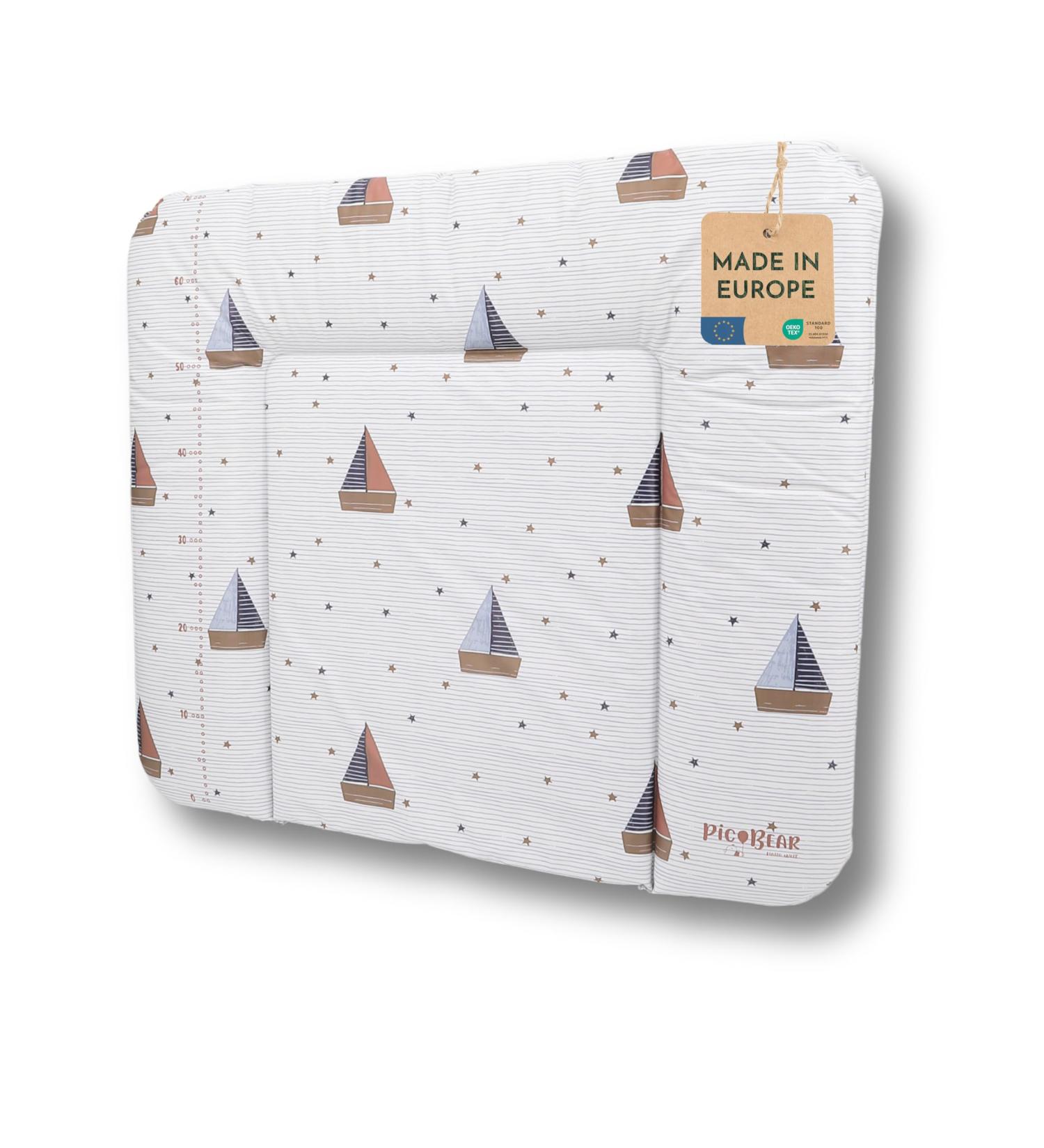 Buy Pic Bear Wrapping Honey: Eco-Tex 100 Soft Changing Pad | Waterproof & Easy Care | 6 Colors Available - International Shipping - Buy Online on SooperMarket.com