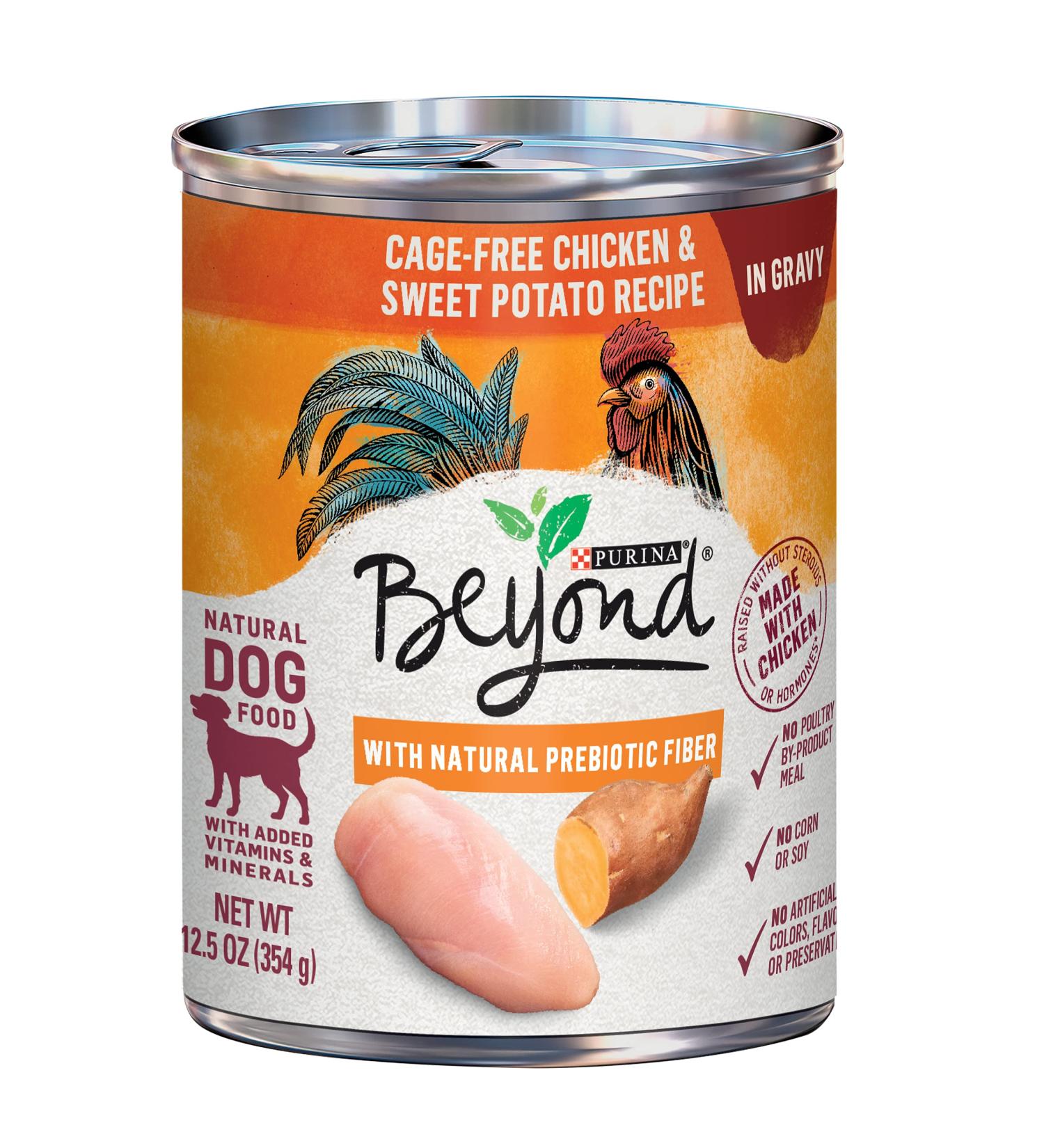 Purina Beyond Grain Free Wet Dog Food in Gravy - Chicken & Sweet Potato, 12.5 oz Cans (12-Pack) - Buy Online on SooperMarket.com