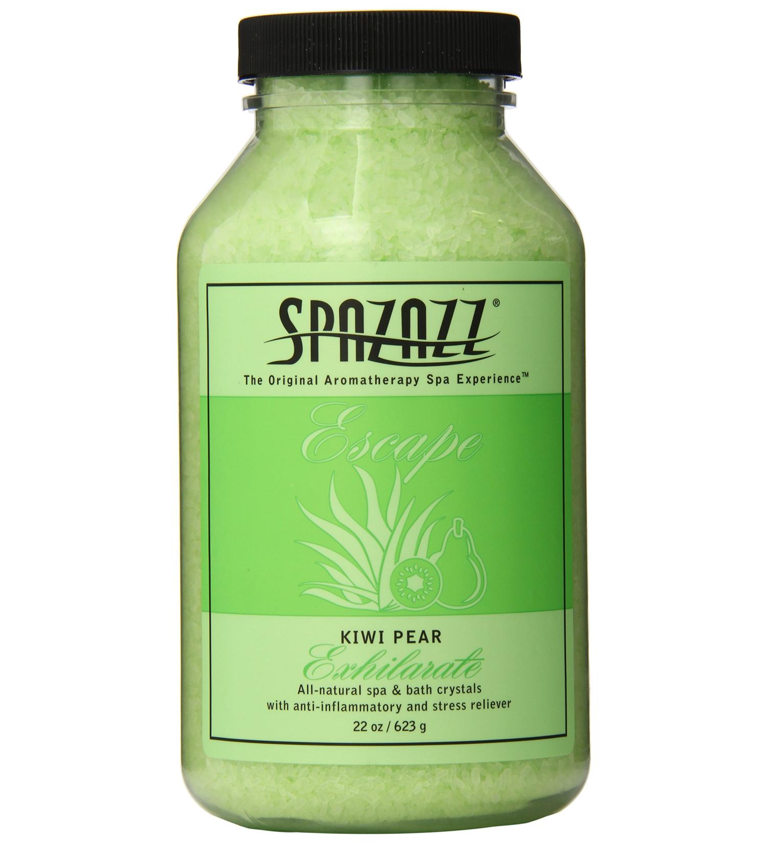 Spazazz 7369C Kiwi Pear Spa and Bath Crystals - 22 Ounce - Buy Online on SooperMarket.com