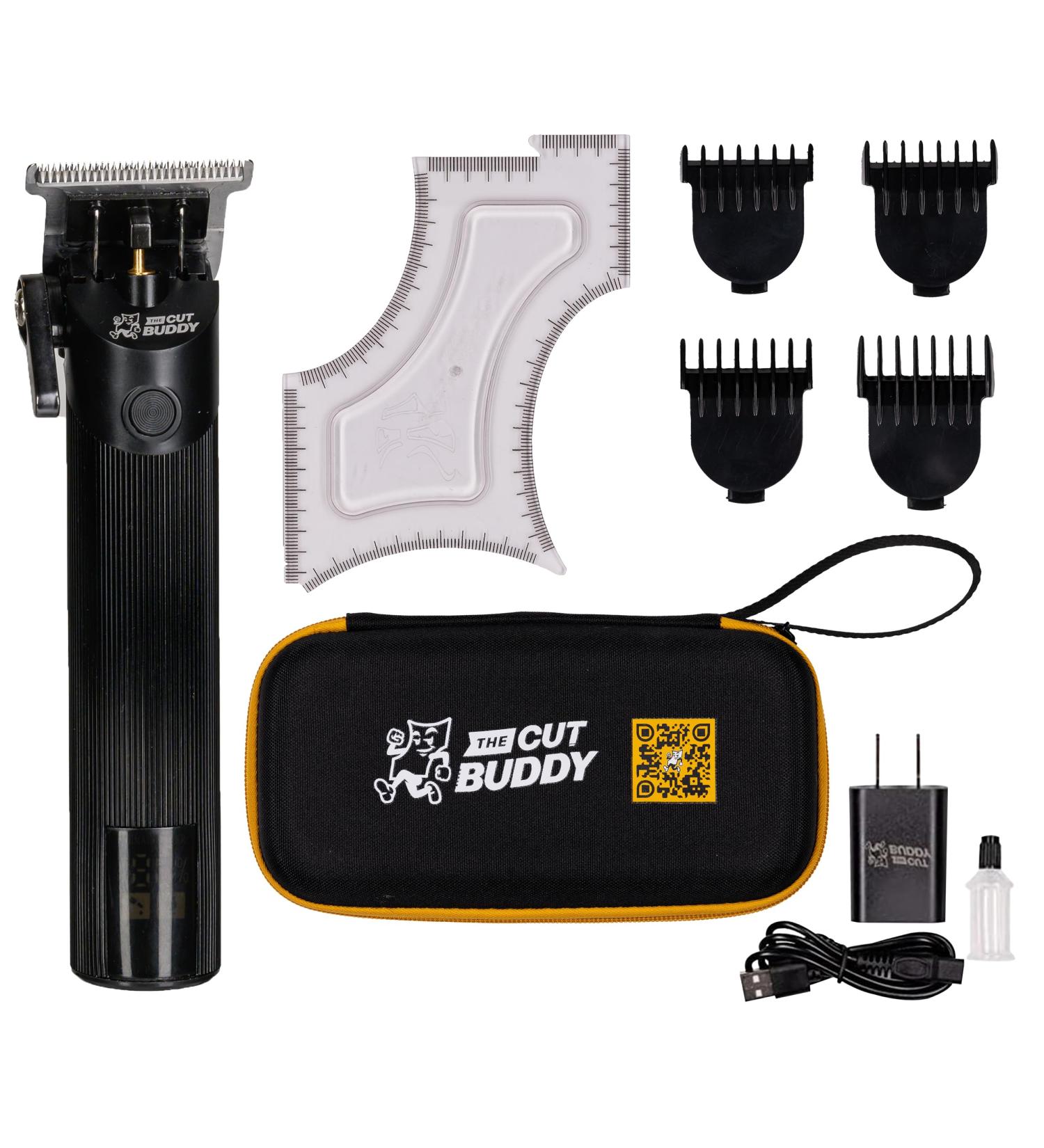 Cordless Trimmer with 4 Guards & Shaping Tool | Perfect for Beginners & Men s Hairline & Beard Edging | Trim Buddy - Buy Online on SooperMarket.com